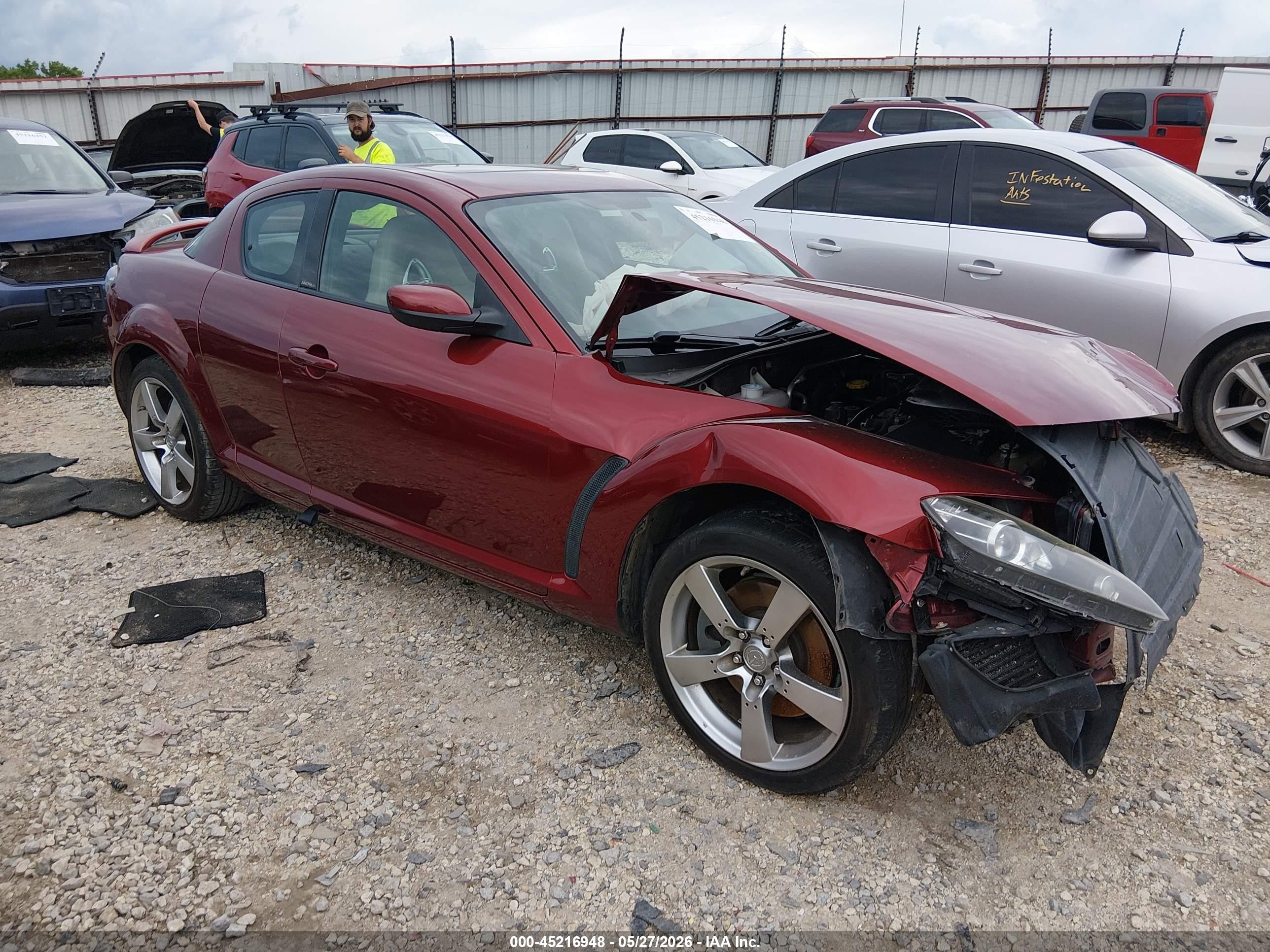 2006 Mazda RX-8, VIN JM1FE173160205501 — Перед