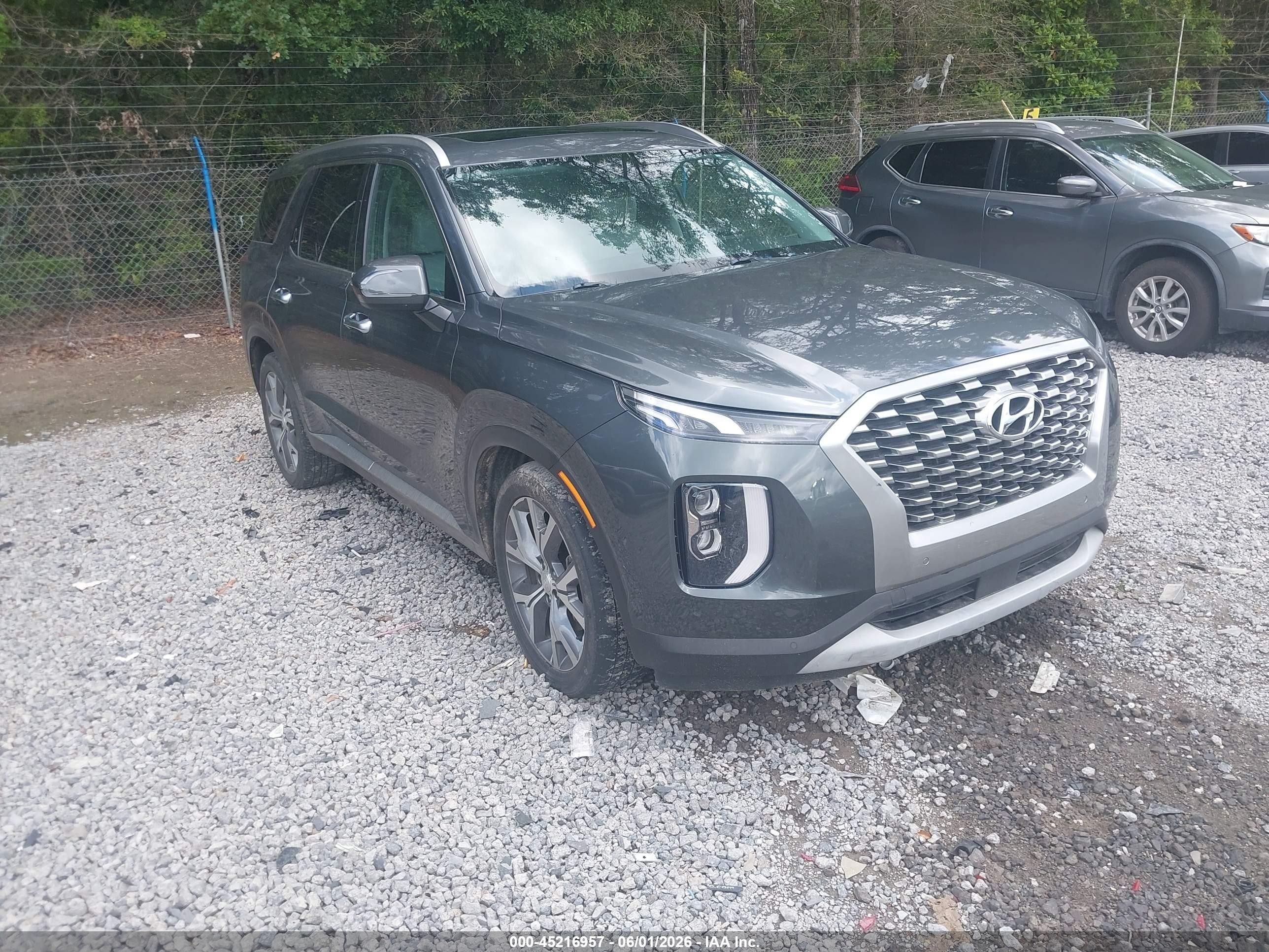 2022 Hyundai Palisade SEL, VIN KM8R44HE5NU339965 — Side