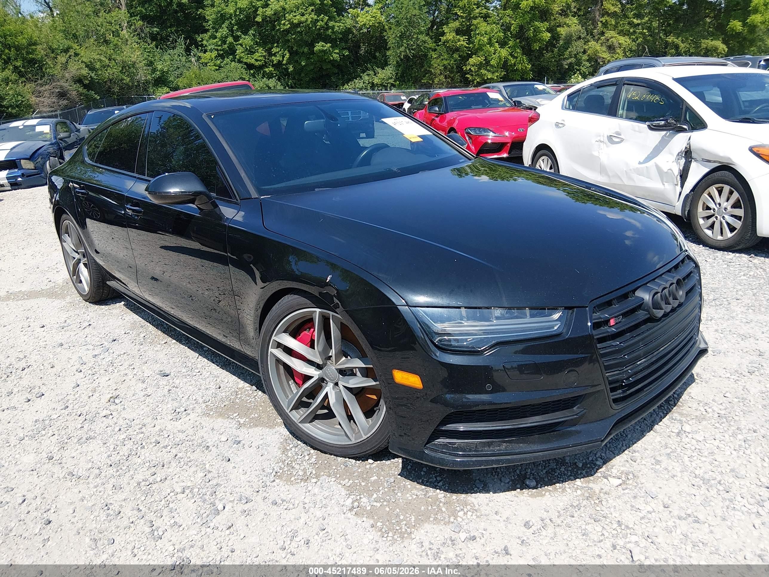 2017 Audi S7 Premium Plus, VIN WAUWFAFCXHN040792 — Water / flood