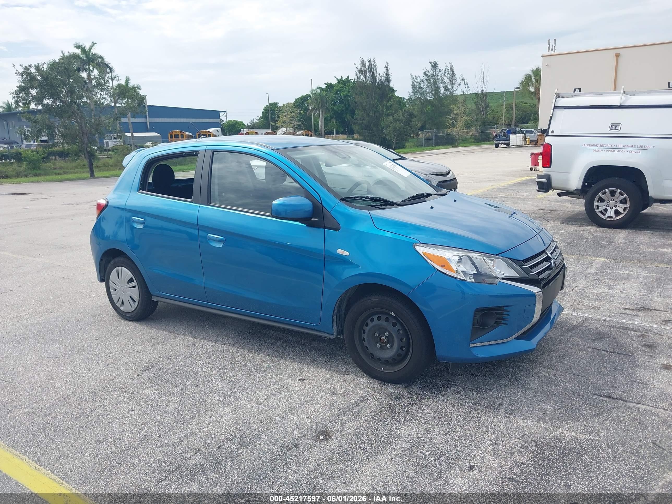 2024 Mitsubishi Mirage ES, VIN ML32AUHJ2RH020908 — Vandalism