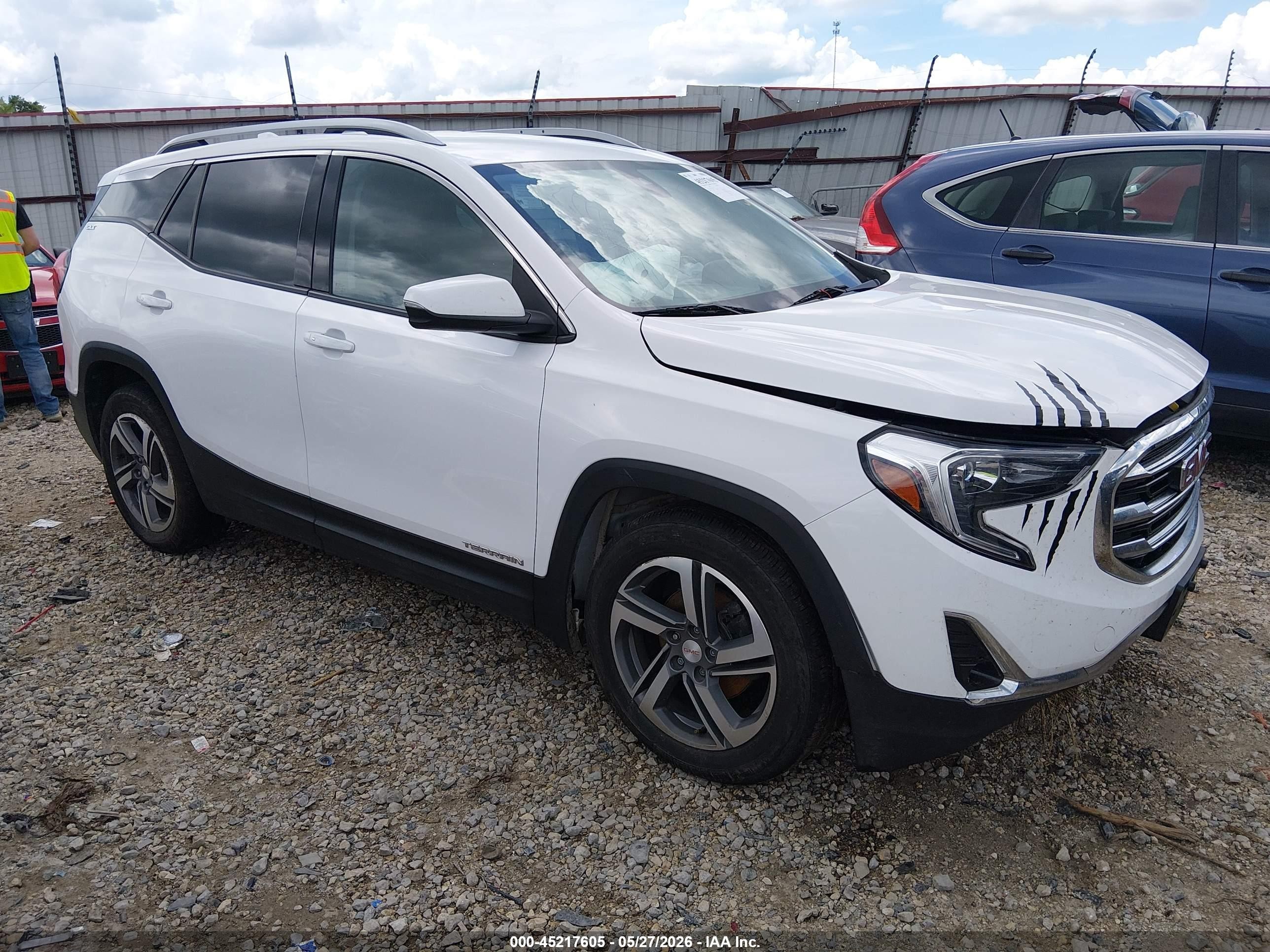 2021 GMC Terrain SLT, VIN 3GKALPEVXML308735 — Front end