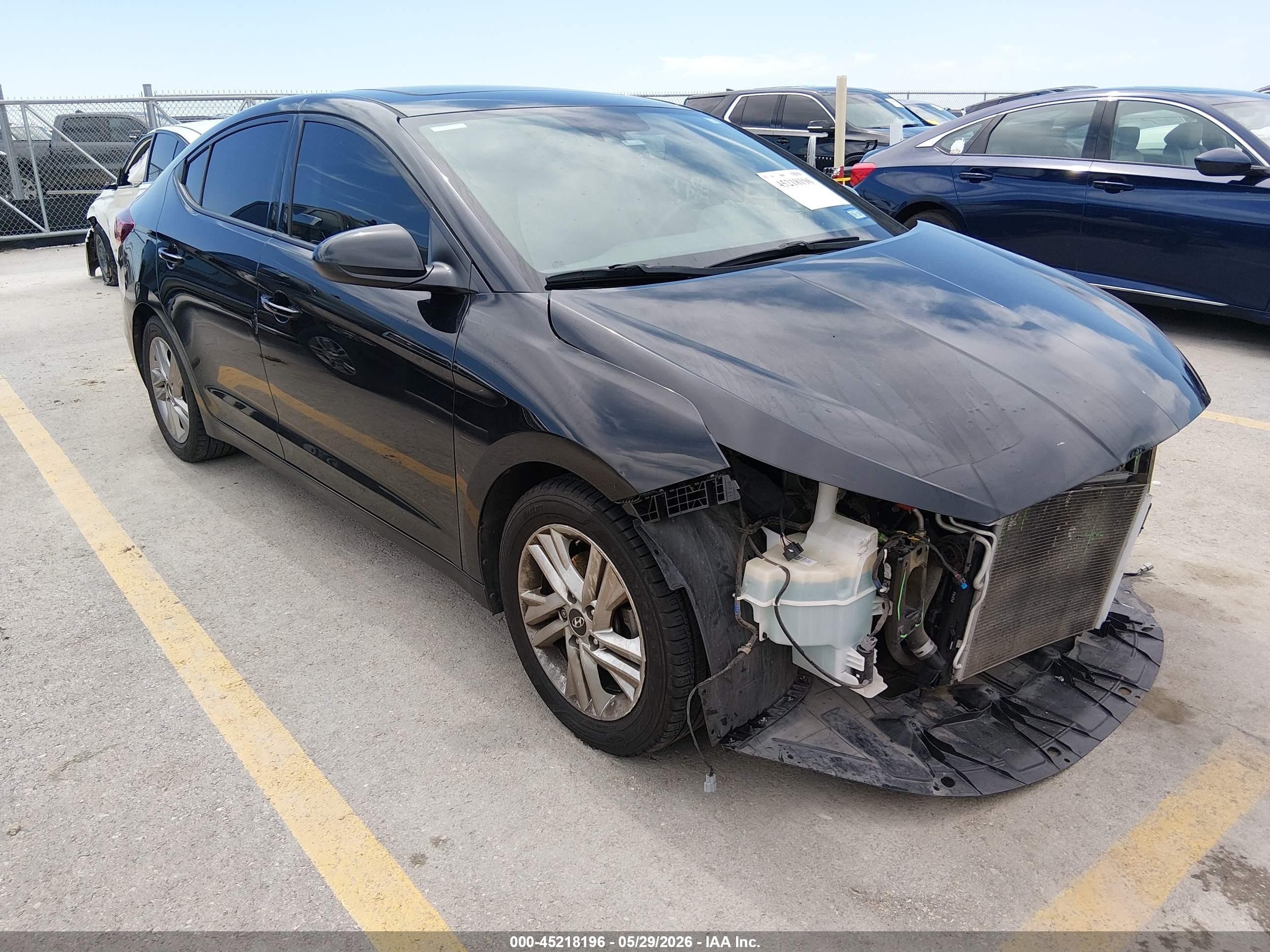 2020 Hyundai Elantra SEL, VIN 5NPD84LF1LH604424 — Front end