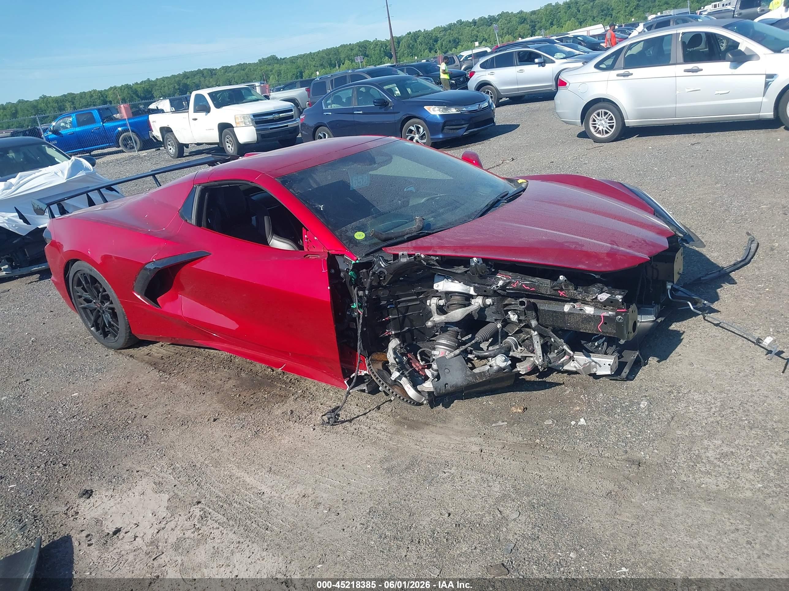 2025 Chevrolet Corvette 3LT, VIN 1G1YC3D40S5103880 — Front end