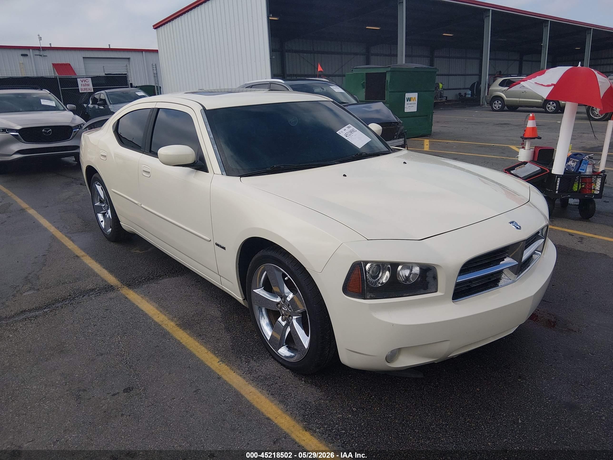 2010 Dodge Charger R/T, VIN 2B3CA8CT9AH303744 — Water / flood