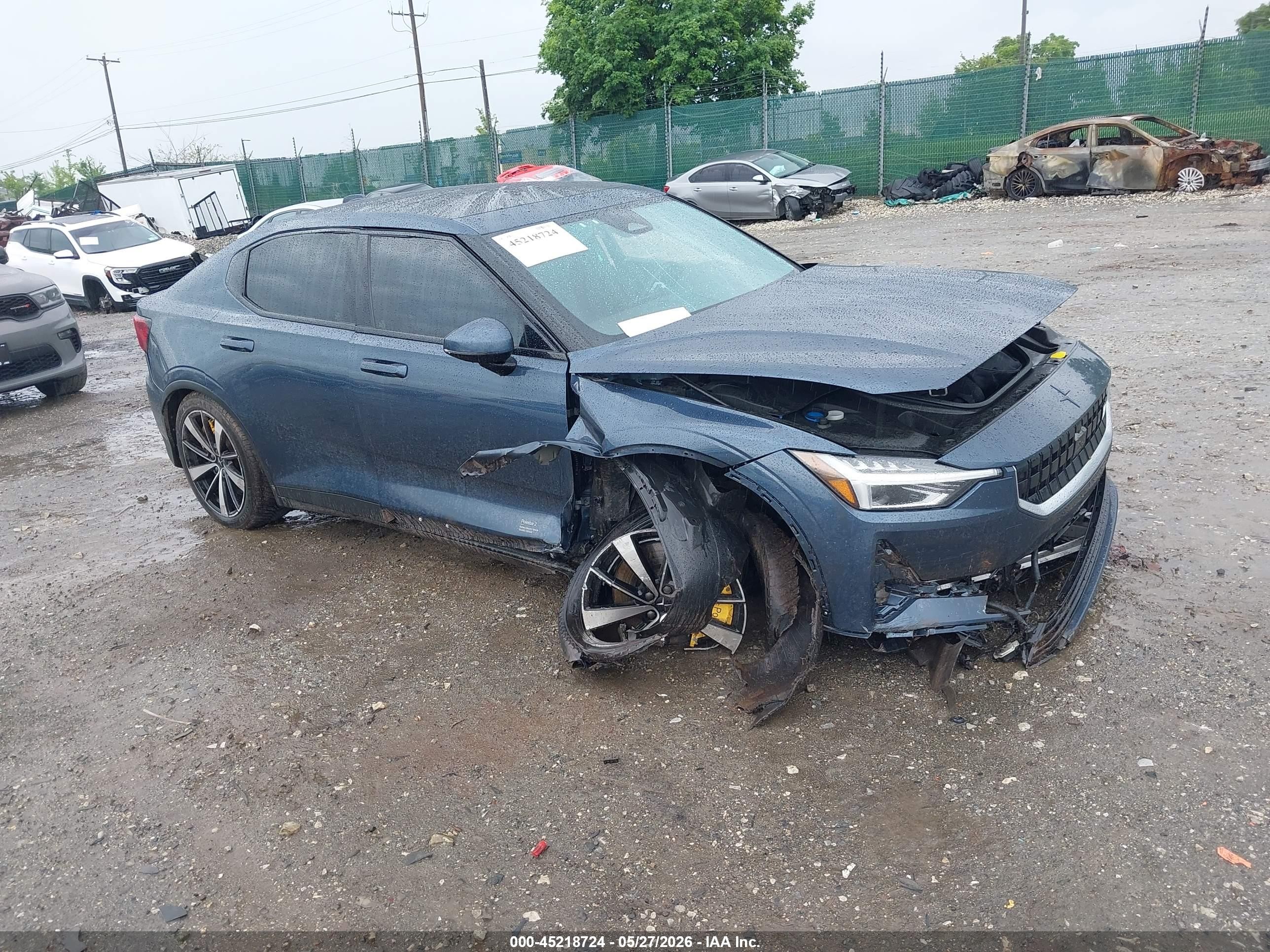 2022 Polestar 2, VIN LPSED3KA4NL060234 — Перед