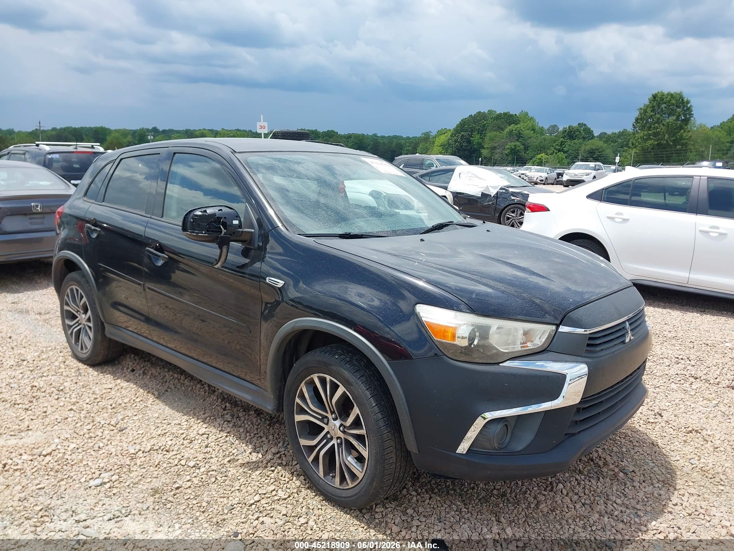 2016 Mitsubishi Outlander ES, VIN JA4AP3AU5GZ023647 — Repossession