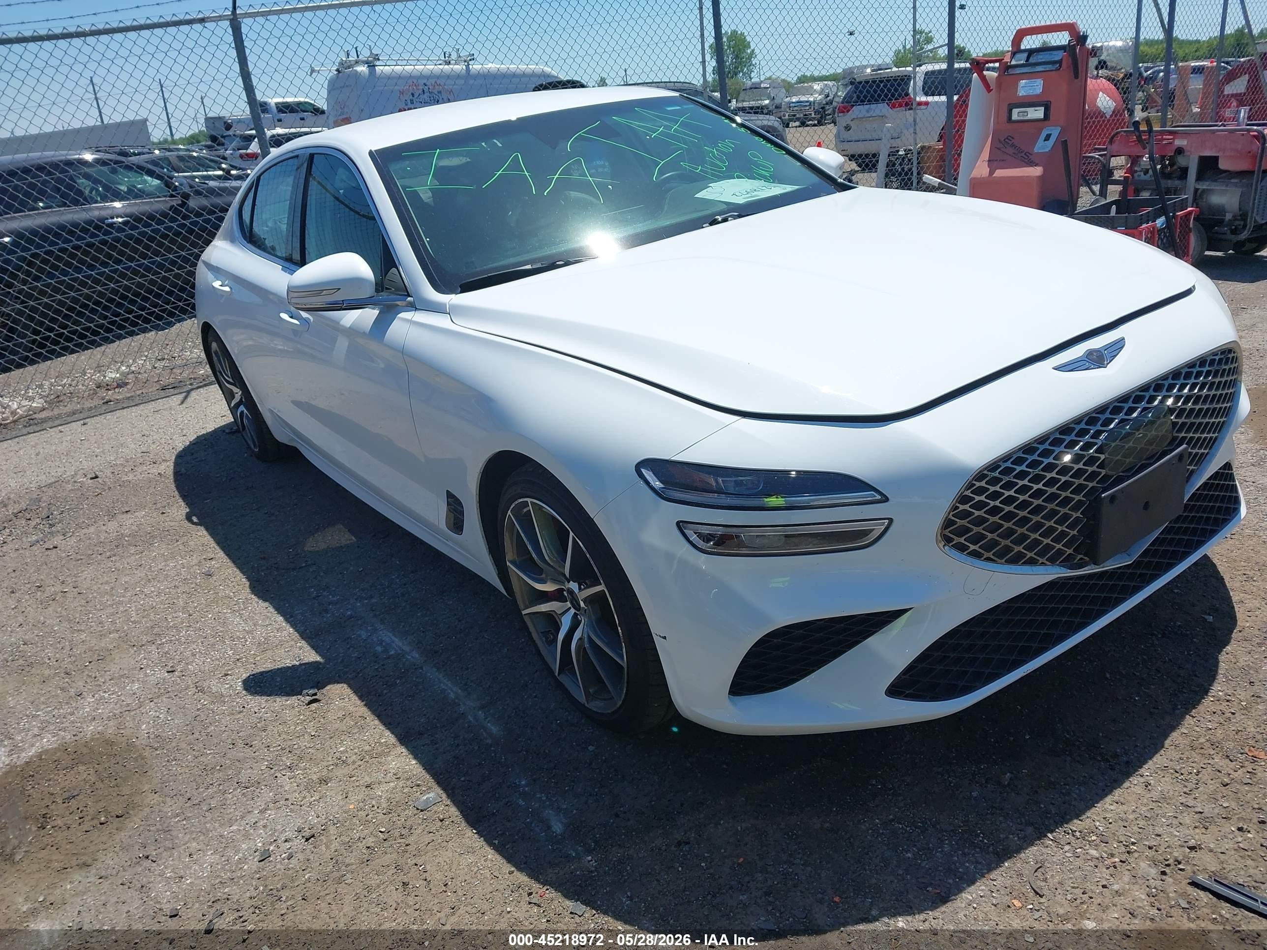 2025 Genesis G70 2.5T, VIN KMTG34SC0SU156847 — Normal wear