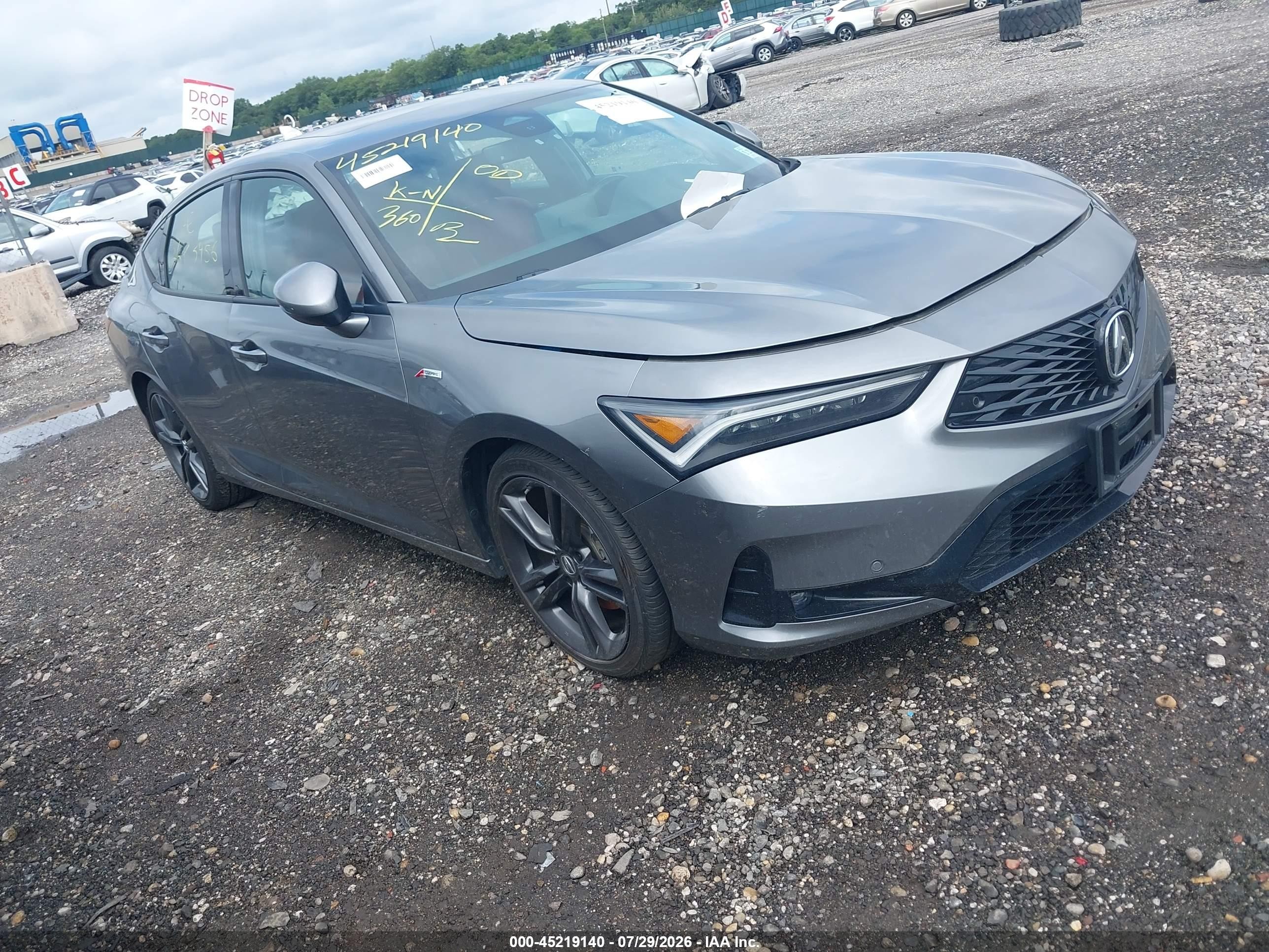 2024 Acura Integra Technology, VIN 19UDE4H62RA019273 — Front end