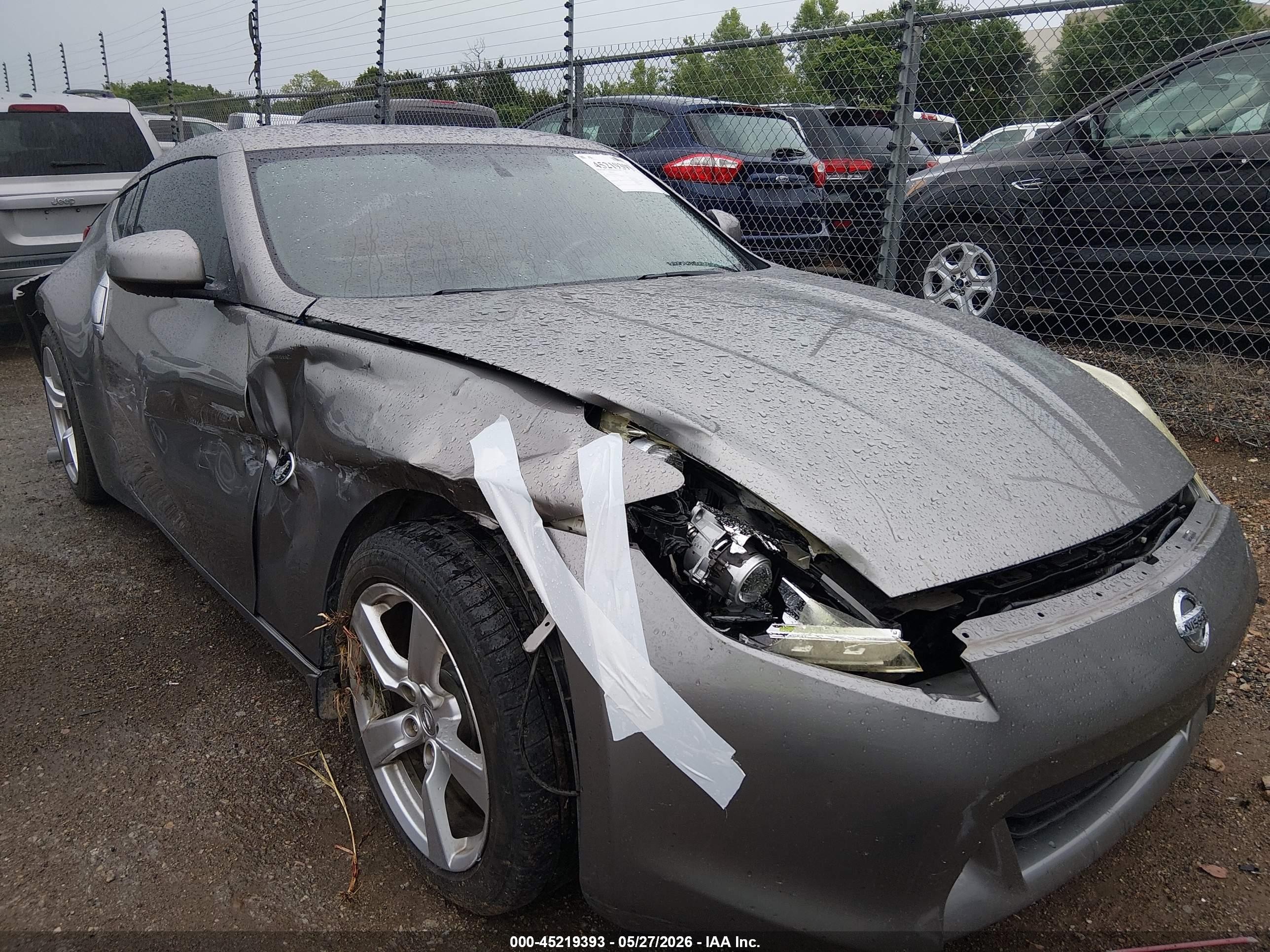 2010 Nissan 370Z Touring, VIN JN1AZ4EH8AM503112 — Rear end