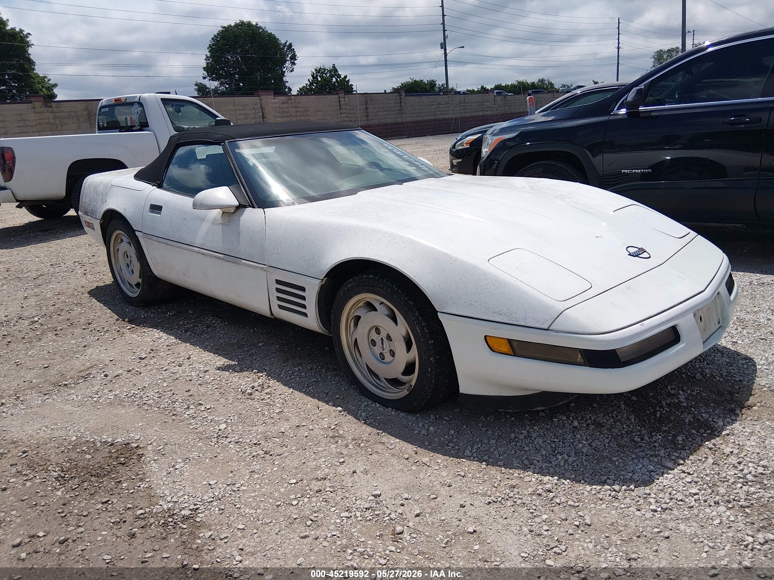 1991 Chevrolet Corvette, VIN 1G1YY3382M5103582 — Normal wear