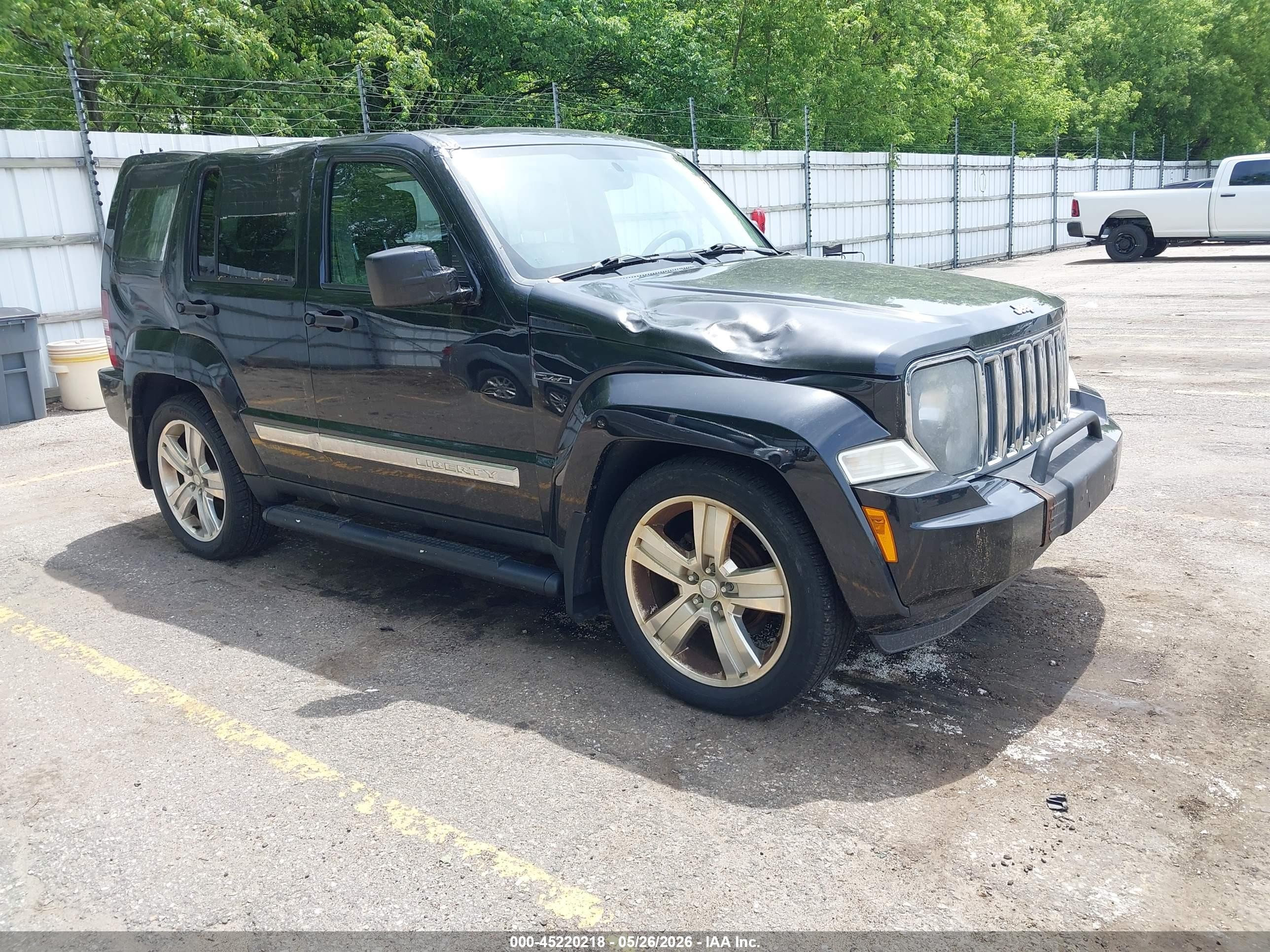 2012 Jeep Liberty Limited Jet, VIN 1C4PJMFK2CW135140 — Обычный износ