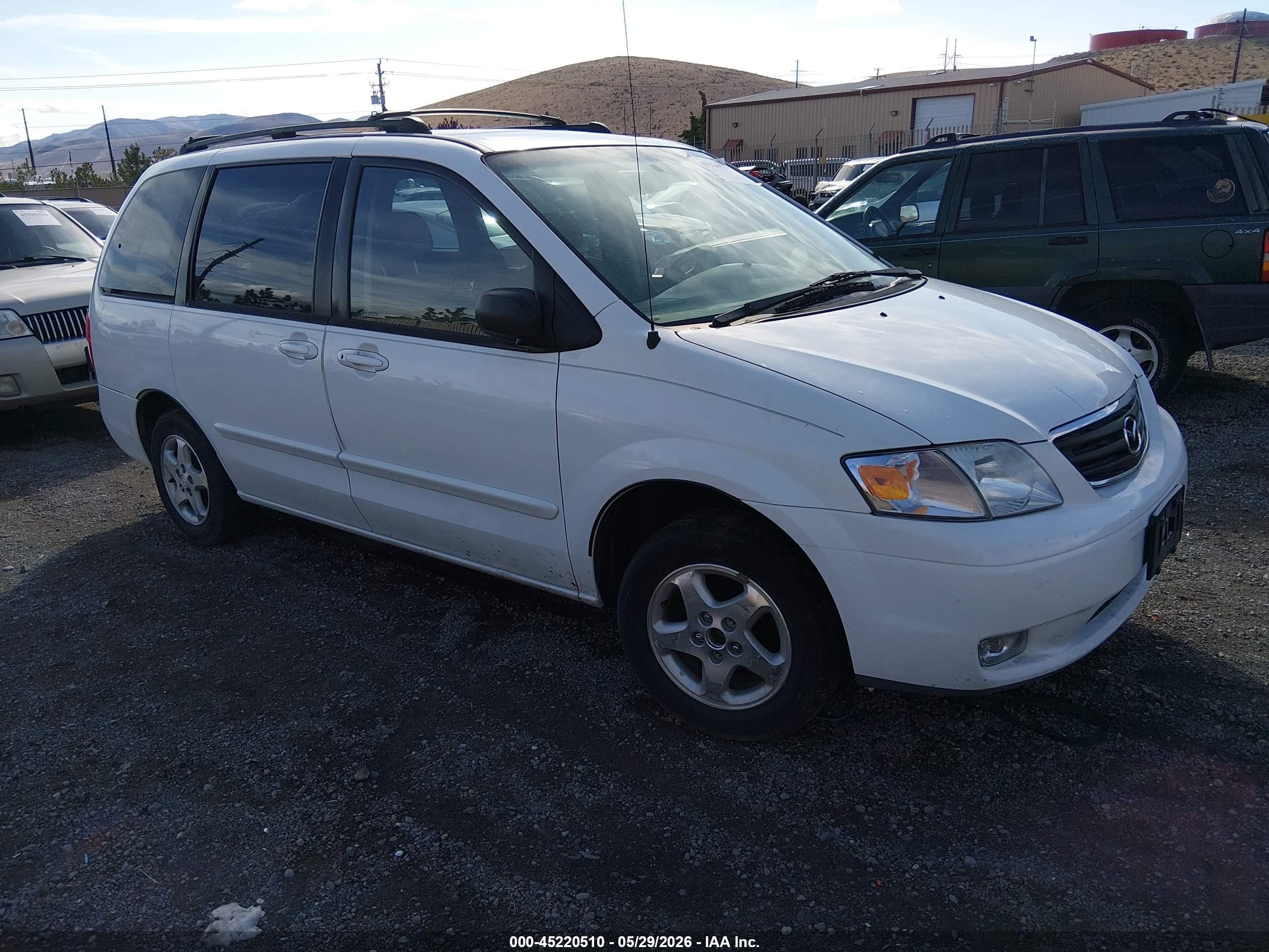 2001 Mazda MPV DX, VIN JM3LW28Y210185484 — Обычный износ