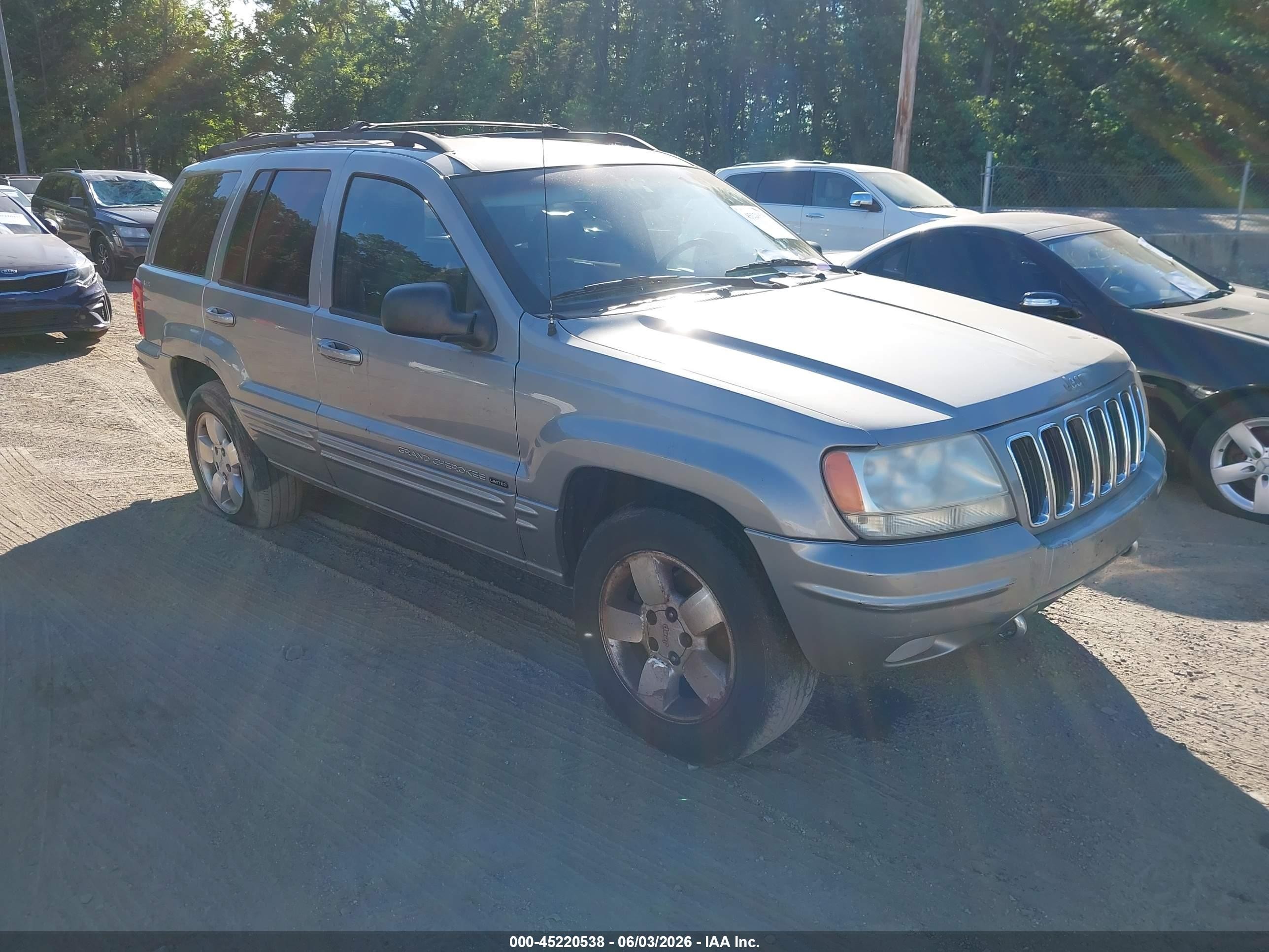 2001 Jeep Grand Cherokee Limited, VIN 1J4GW58N21C627982 — All over
