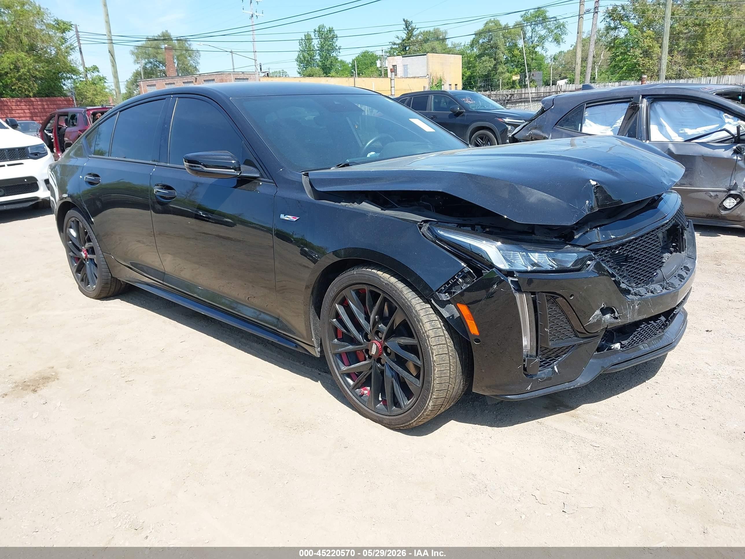 2024 Cadillac CT5-V, VIN 1G6DR5RW9R0132413 — Front end