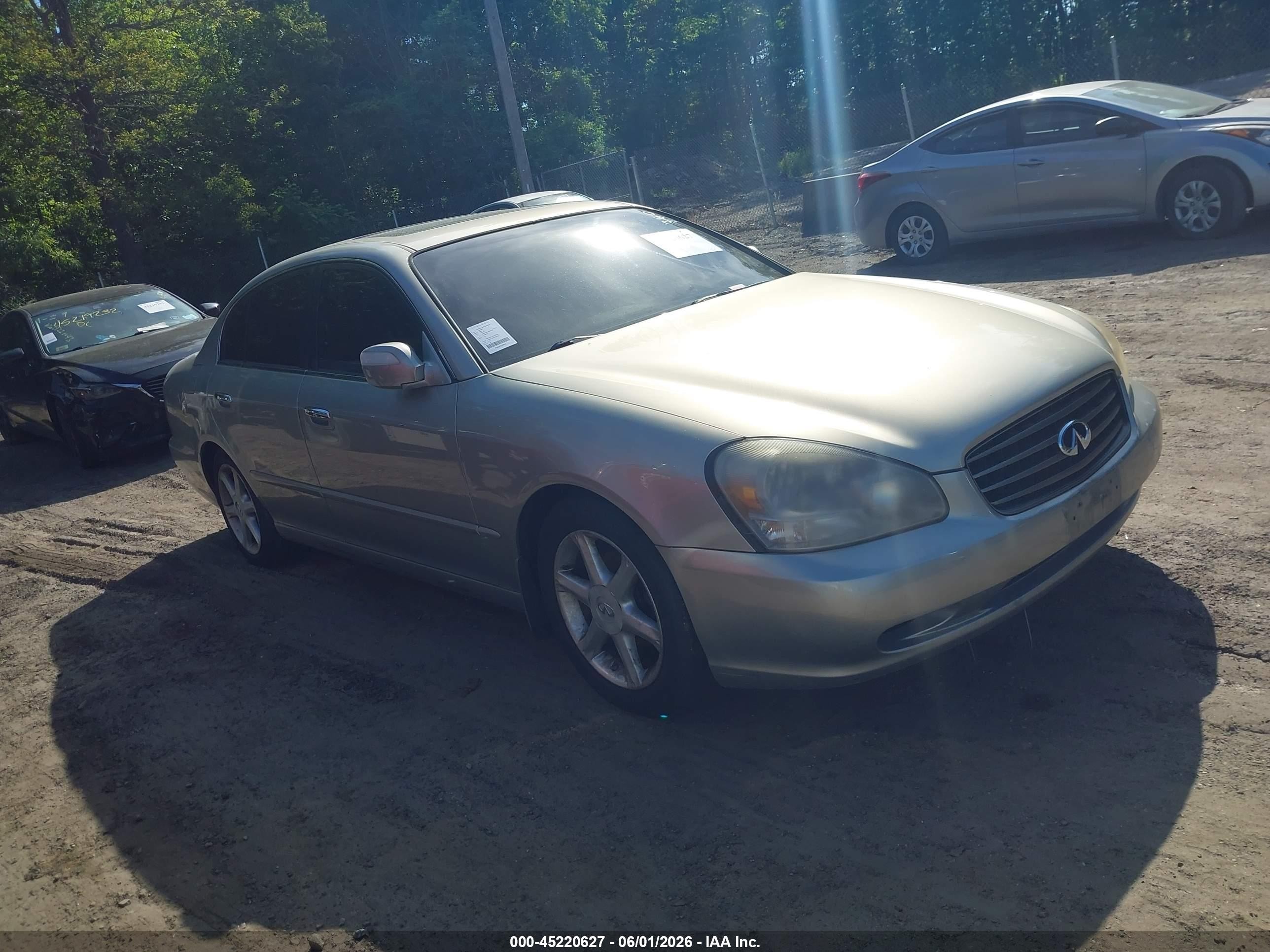 2002 Infiniti Q45, VIN JNKBF01AX2M08194 — Not stated