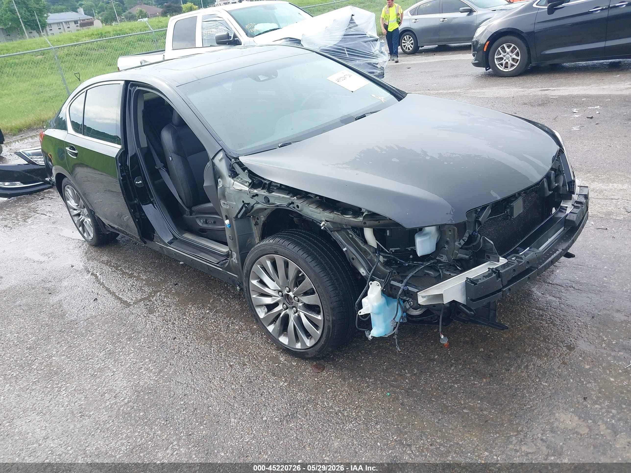 2016 Acura RLX Technology, VIN JH4KC1F55GC001578 — Front end