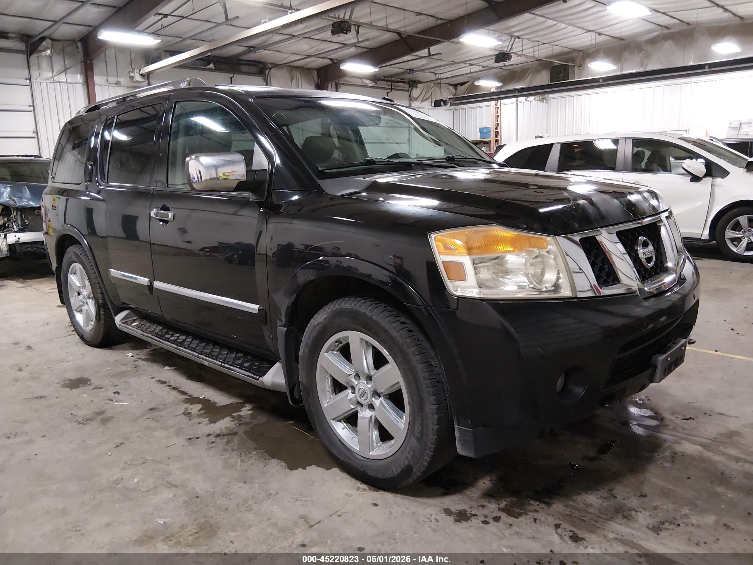 2011 Nissan Armada Platinum, VIN 5N1BA0NFXBN623730 — Hail