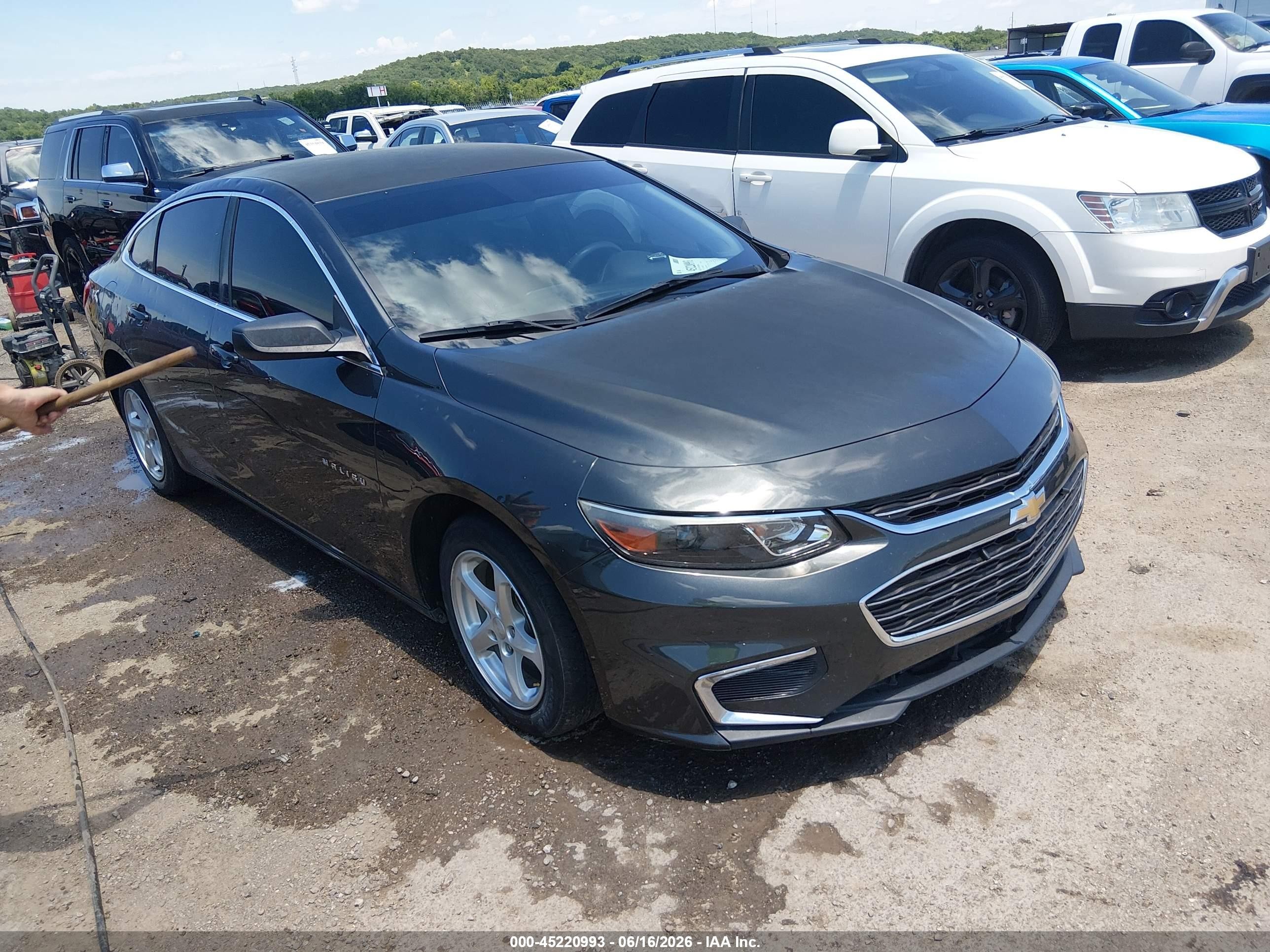 2017 Chevrolet Malibu LS, VIN 1G1ZB5ST1HF292328 — Hail