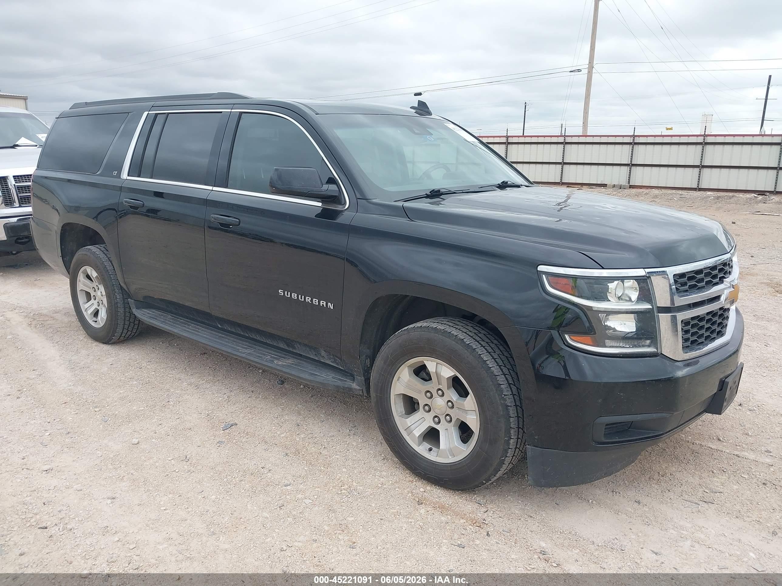 2018 Chevrolet Suburban LT, VIN 1GNSKHKC2JR379404 — Hail