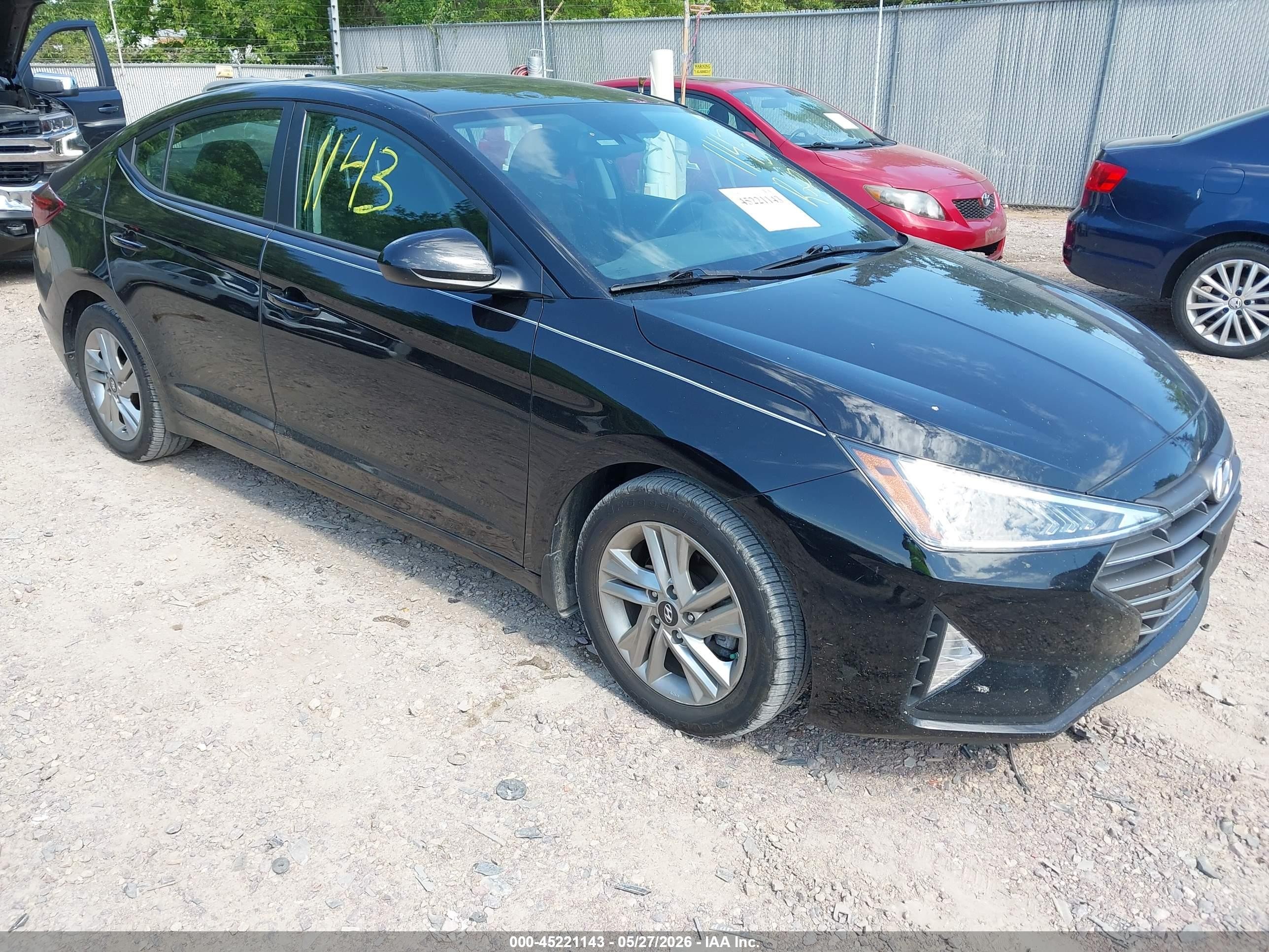 2020 Hyundai Elantra Value Edition, VIN KMHD84LF7LU073442 — Hail