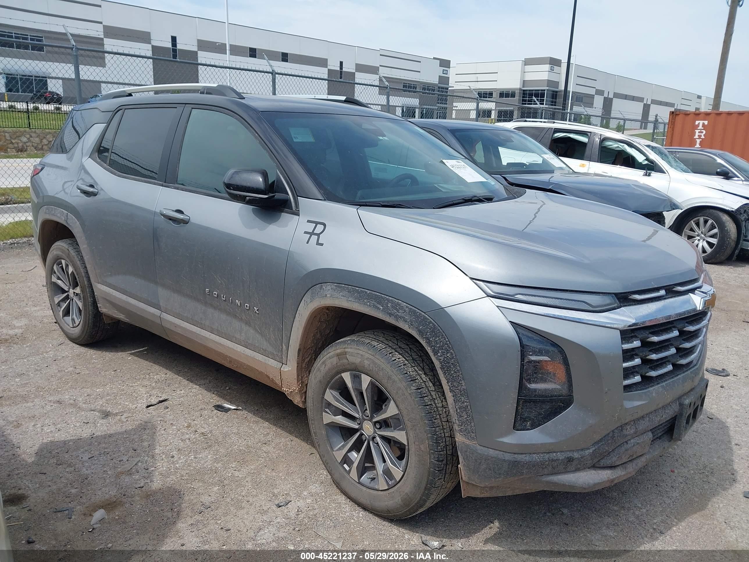 2026 Chevrolet Equinox FWD LT, VIN 3GNAXHEG1TL227295 — Hail