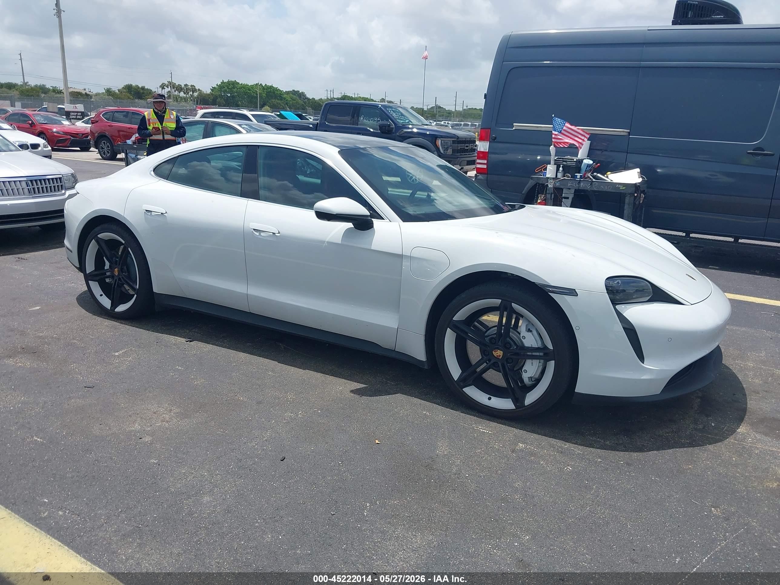 2022 Porsche Taycan 4S, VIN WP0AB2Y16NSA43280 — Undercarriage