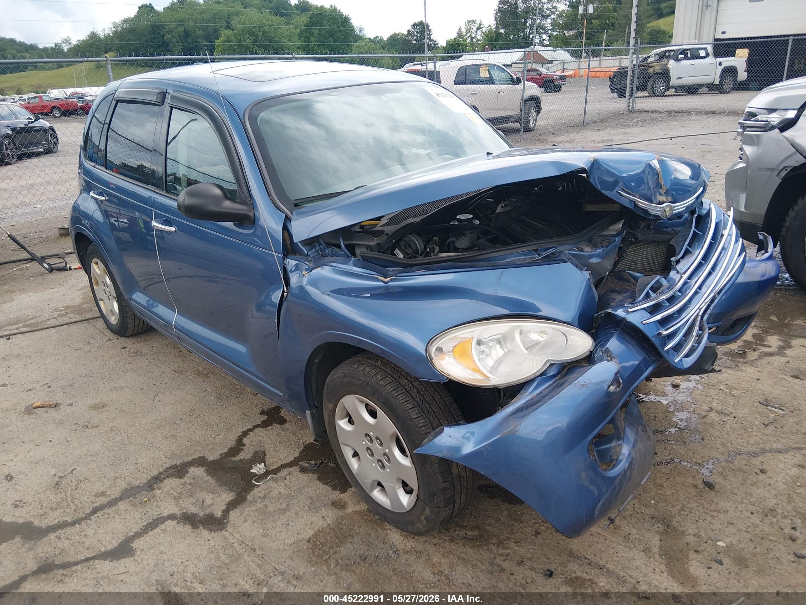 2007 Chrysler PT Cruiser Touring, VIN 3A4FY58BX7T553610 — Front end