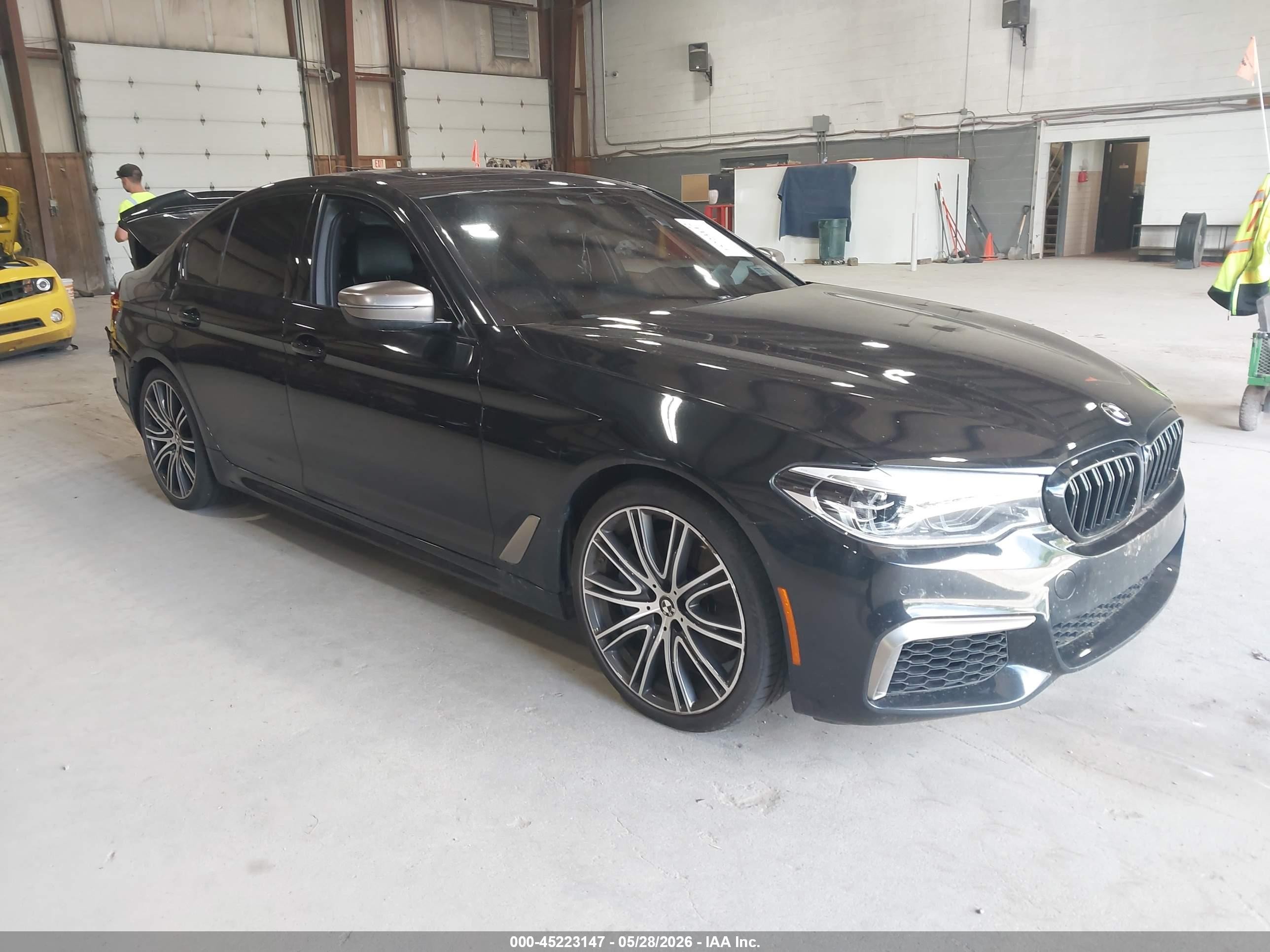 2019 BMW 5 Series M550i xDrive, VIN WBAJB9C53KB464964 — Rear end