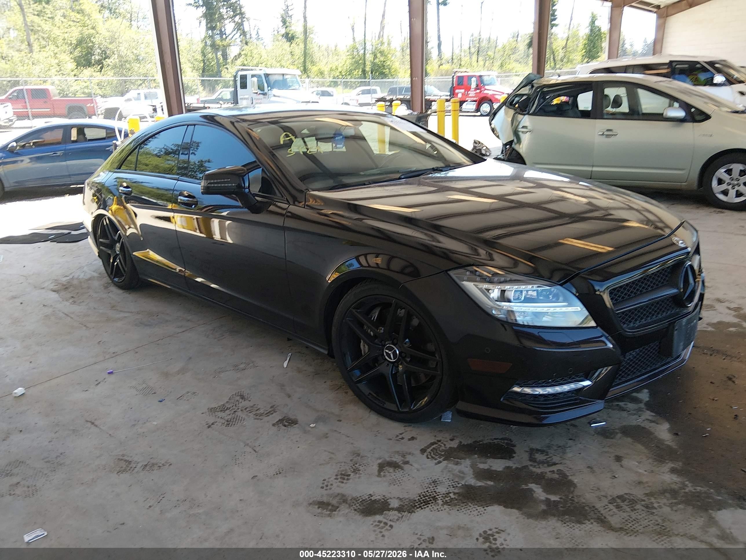 2013 Mercedes-Benz CLS 550, VIN WDDLJ7DB9DA079284 — Front end