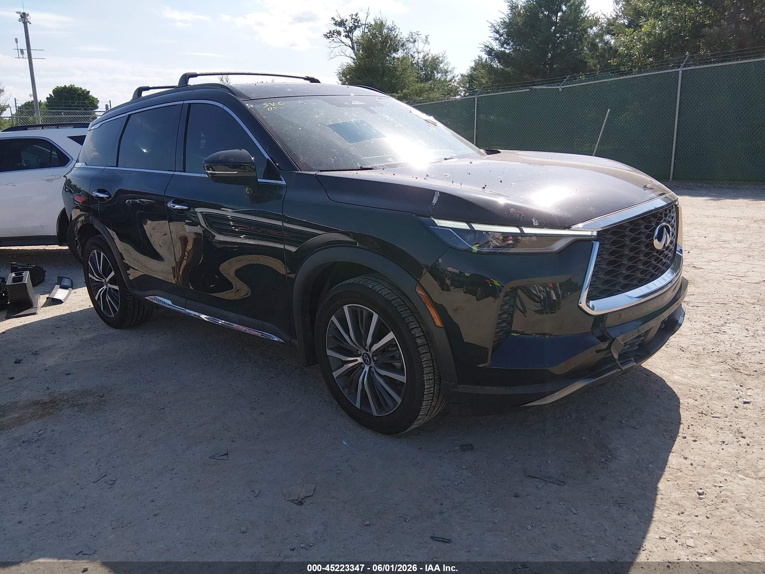 2023 Infiniti QX60 Autograph, VIN 5N1DL1HU6PC357418 — Rear end