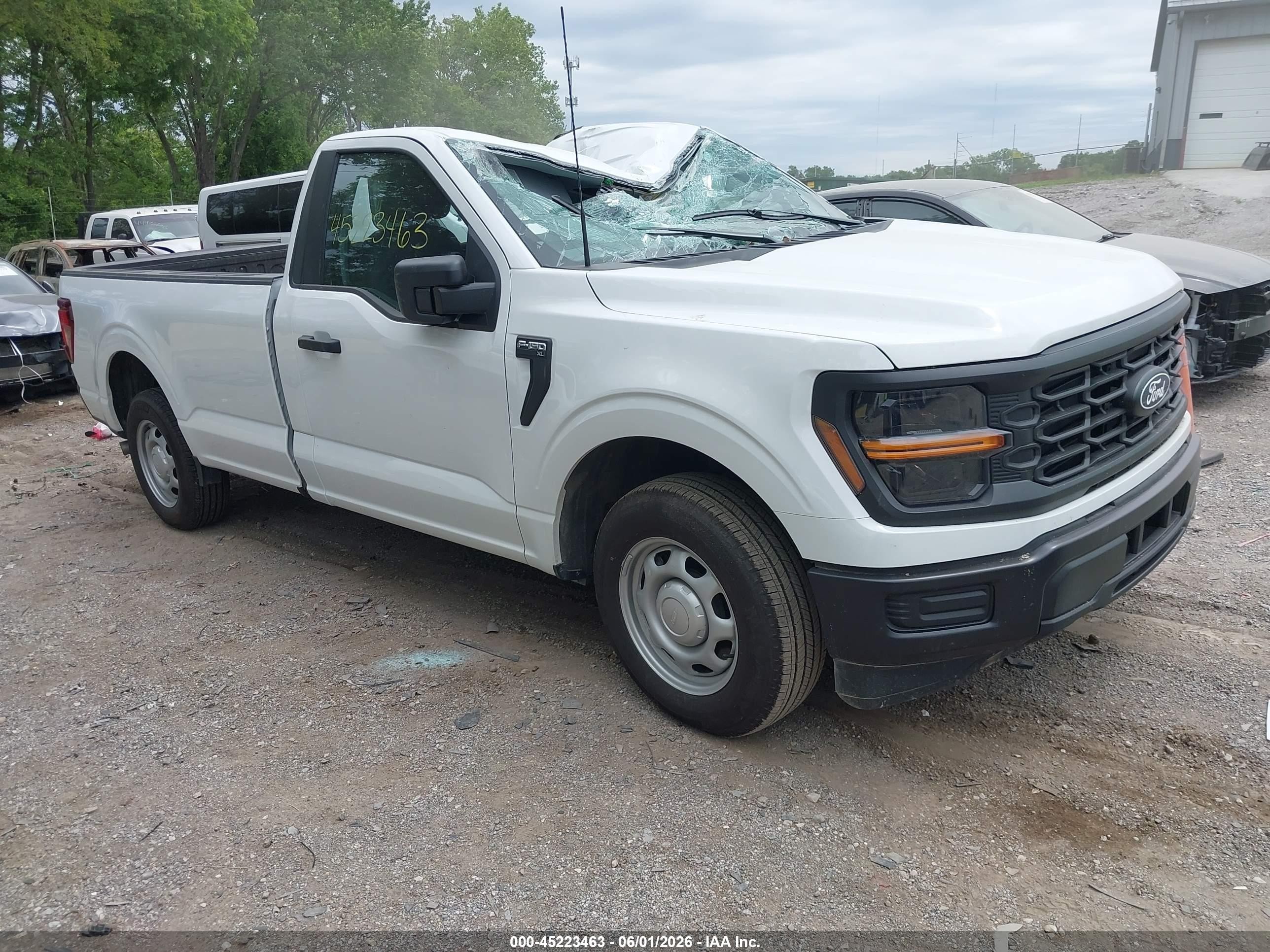 2025 Ford F-150 XL, VIN 1FTMF1KP0SKE94030 — Storm