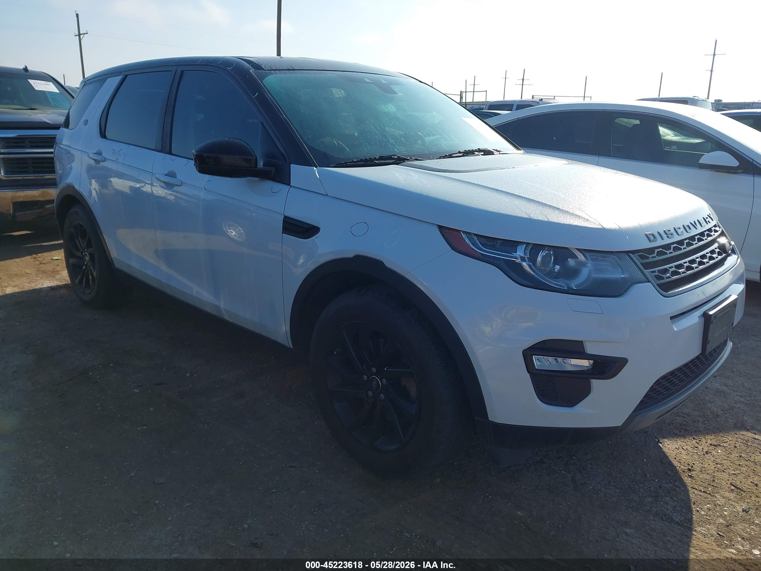 2019 Land Rover Discovery Sport SE, VIN SALCP2FX5KH786433 — Hail