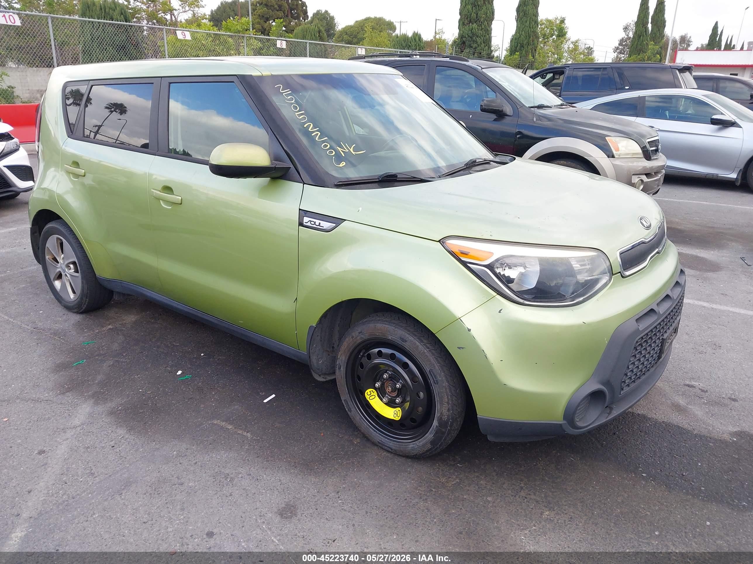 2016 Kia Soul, VIN KNDJN2A23G7826800 — Theft recovery