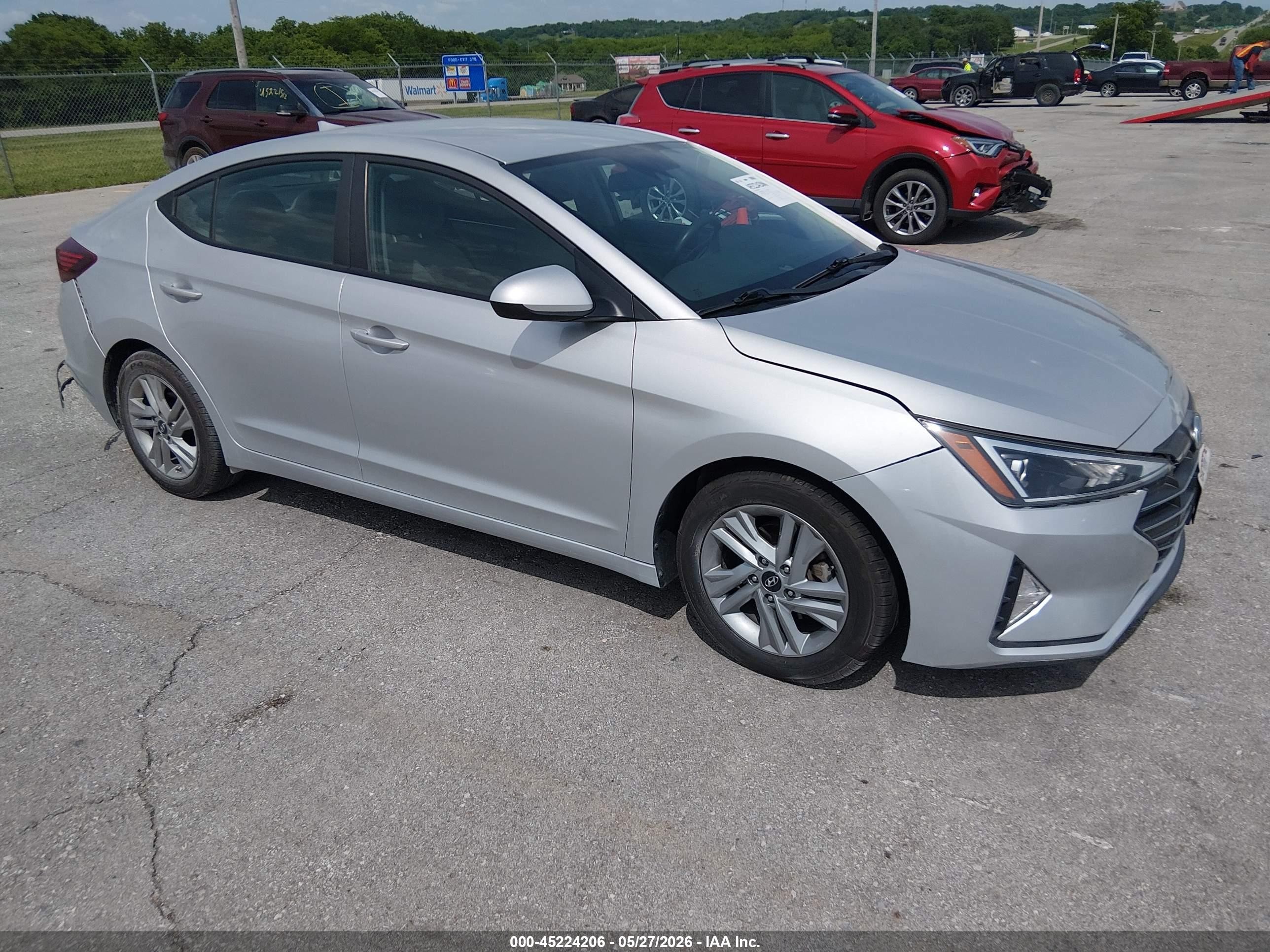 2020 Hyundai Elantra Value Edition, VIN 5NPD84LF0LH531448 — Rear end