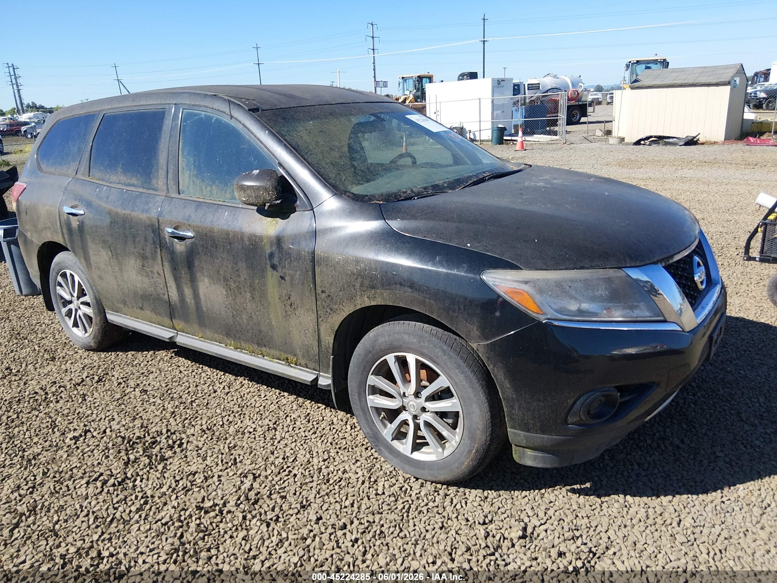 2014 Nissan Pathfinder SL, VIN 5N1AR2MM9EC704573 — Обычный износ