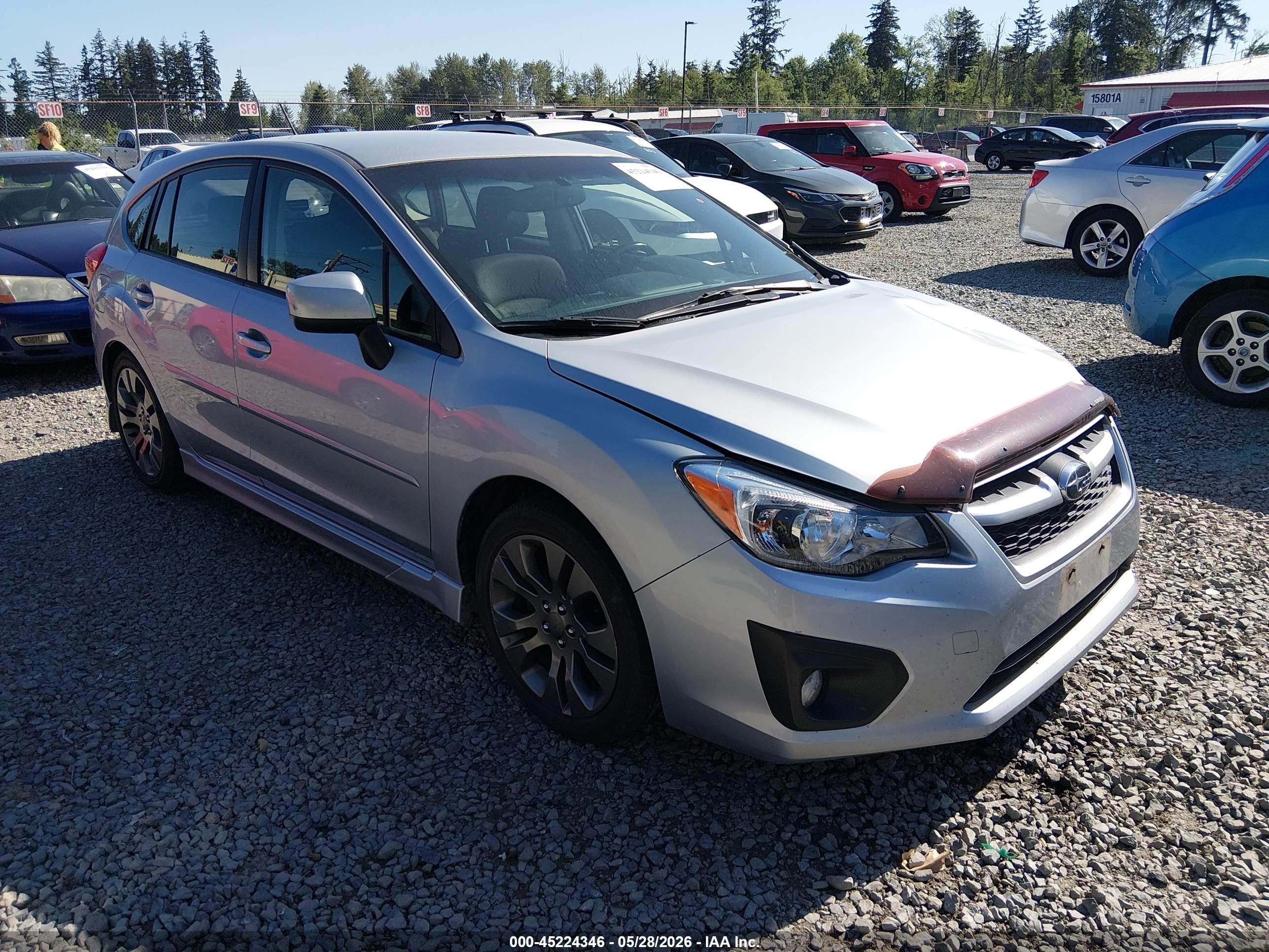 2014 Subaru Impreza Special Sports Premium, VIN JF1GPAL62E8229360 — Front end