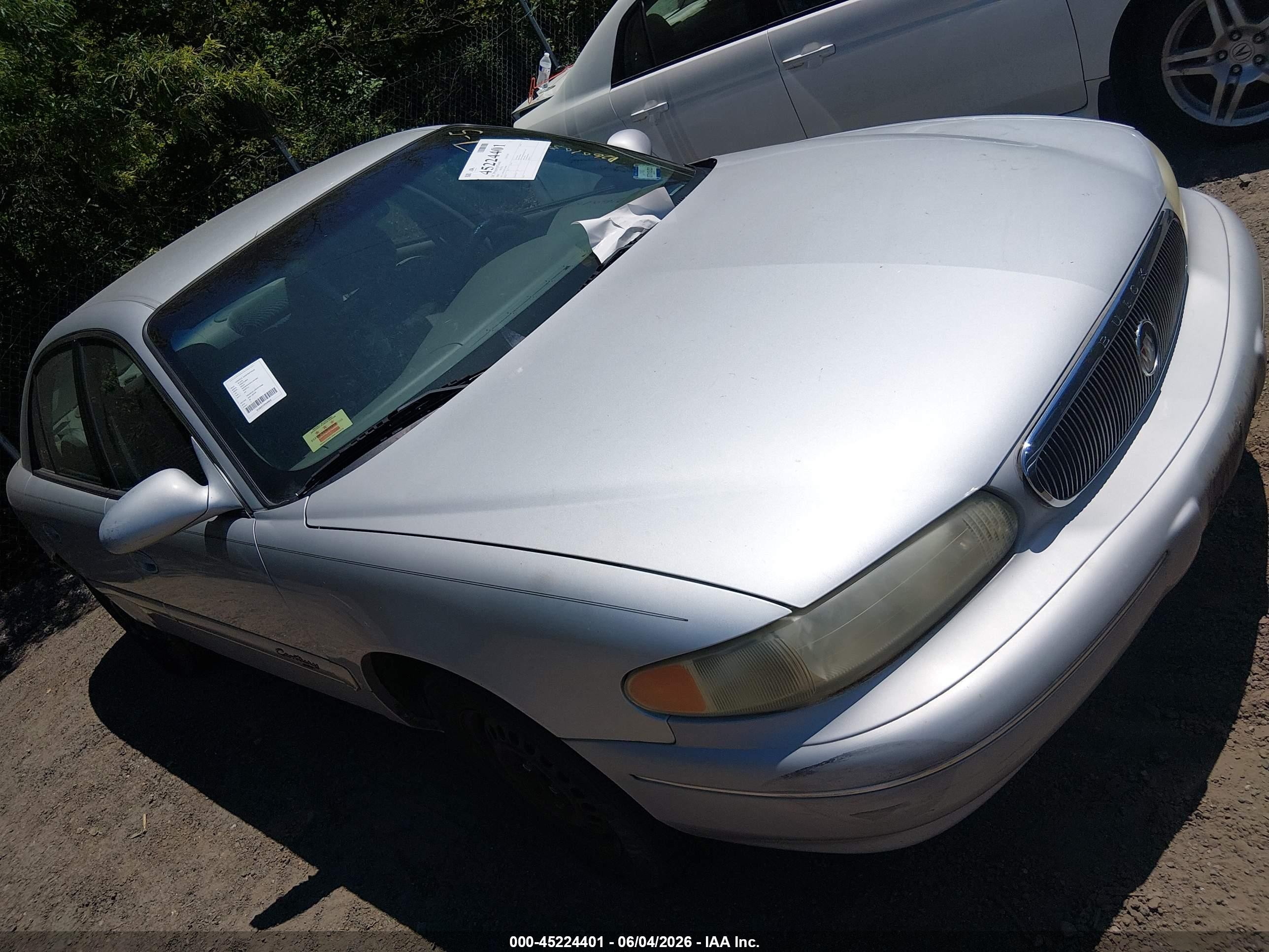 2000 Buick Century Custom, VIN 2G4WS52J6Y1187084 — Зад