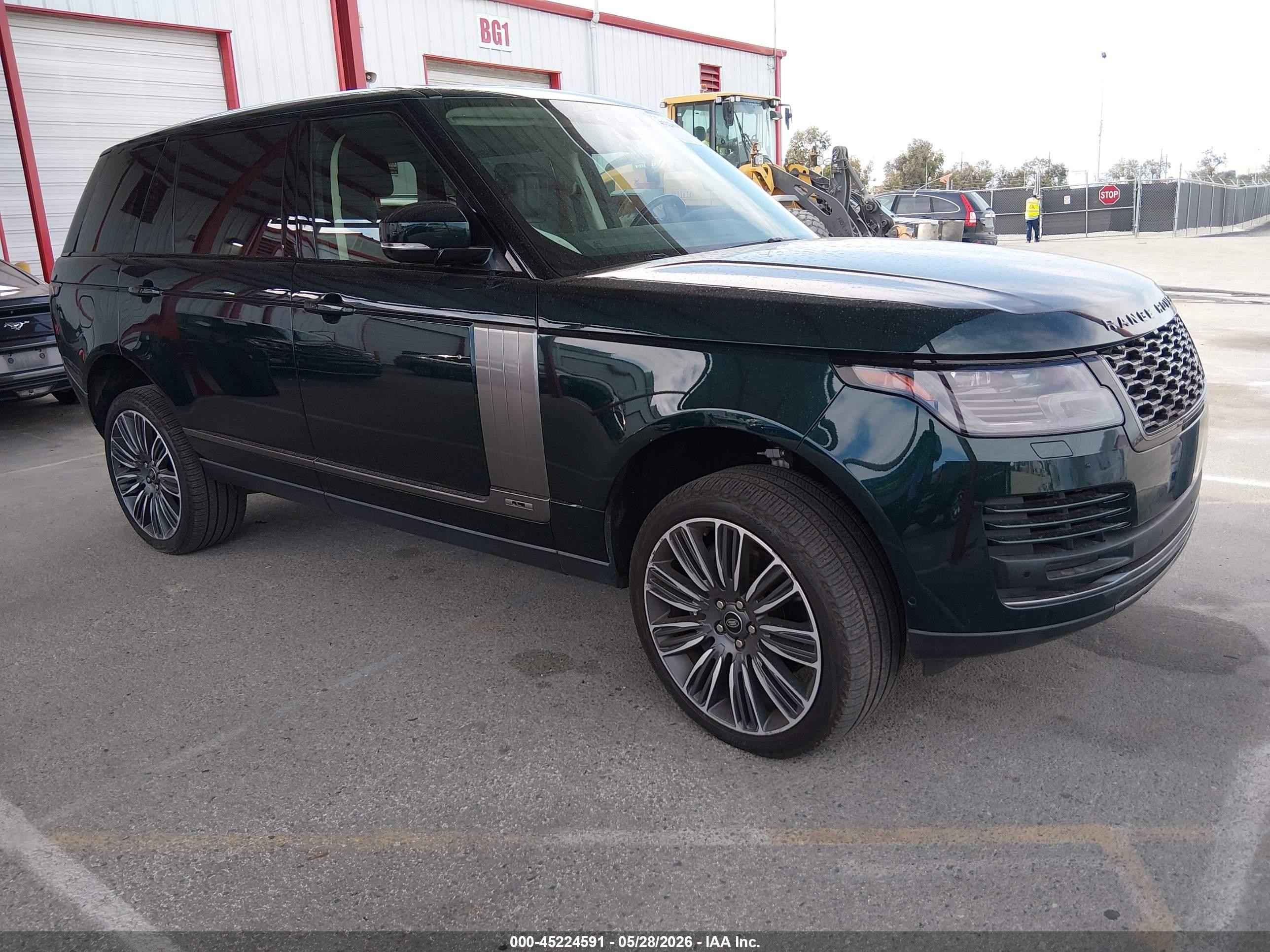 2021 Land Rover Range Rover P525 Westminster, VIN SALGS5SE8MA450776 — Theft recovery