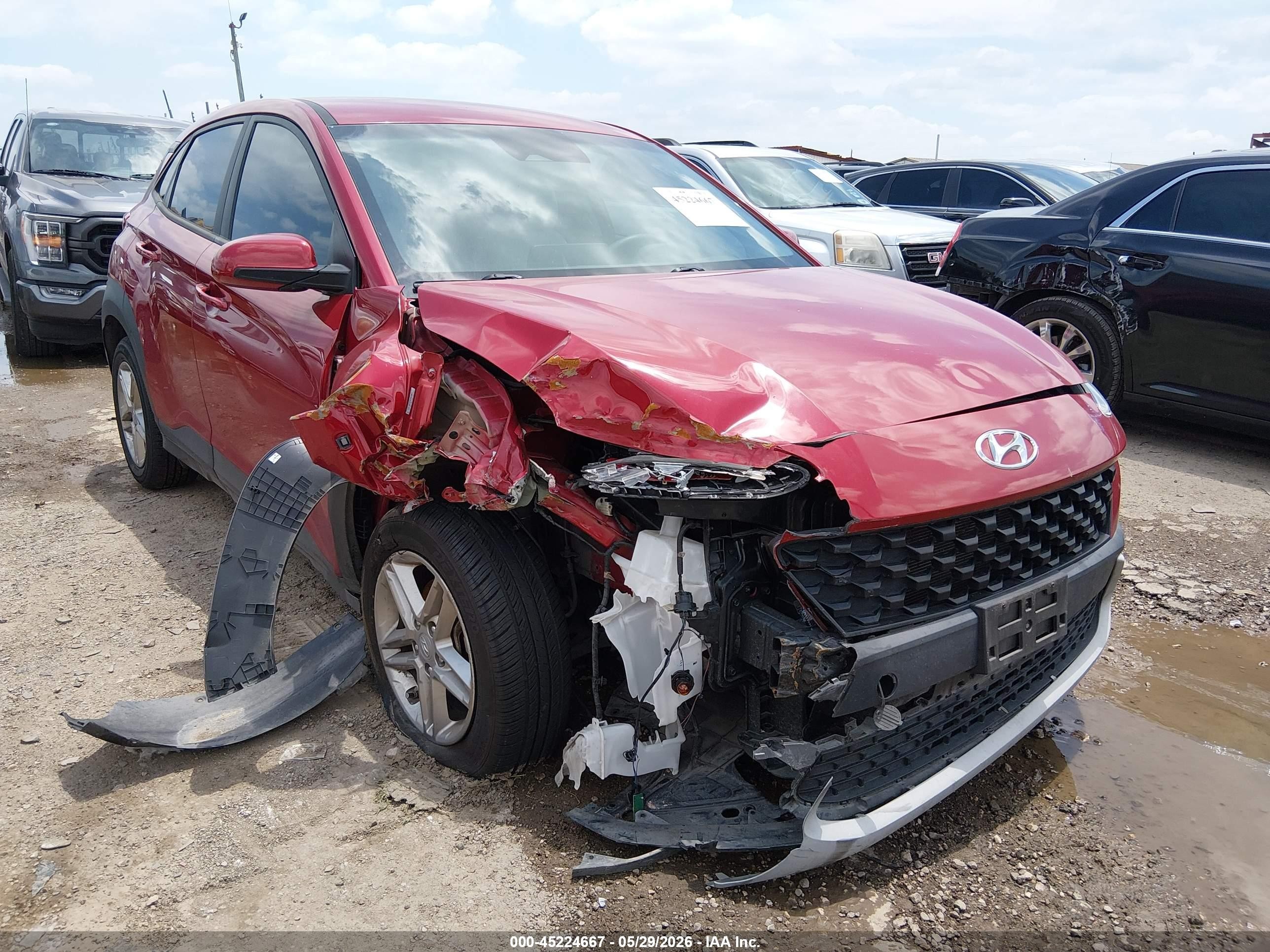 2022 Hyundai Kona SE, VIN KM8K22AB1NU887814 — Перед