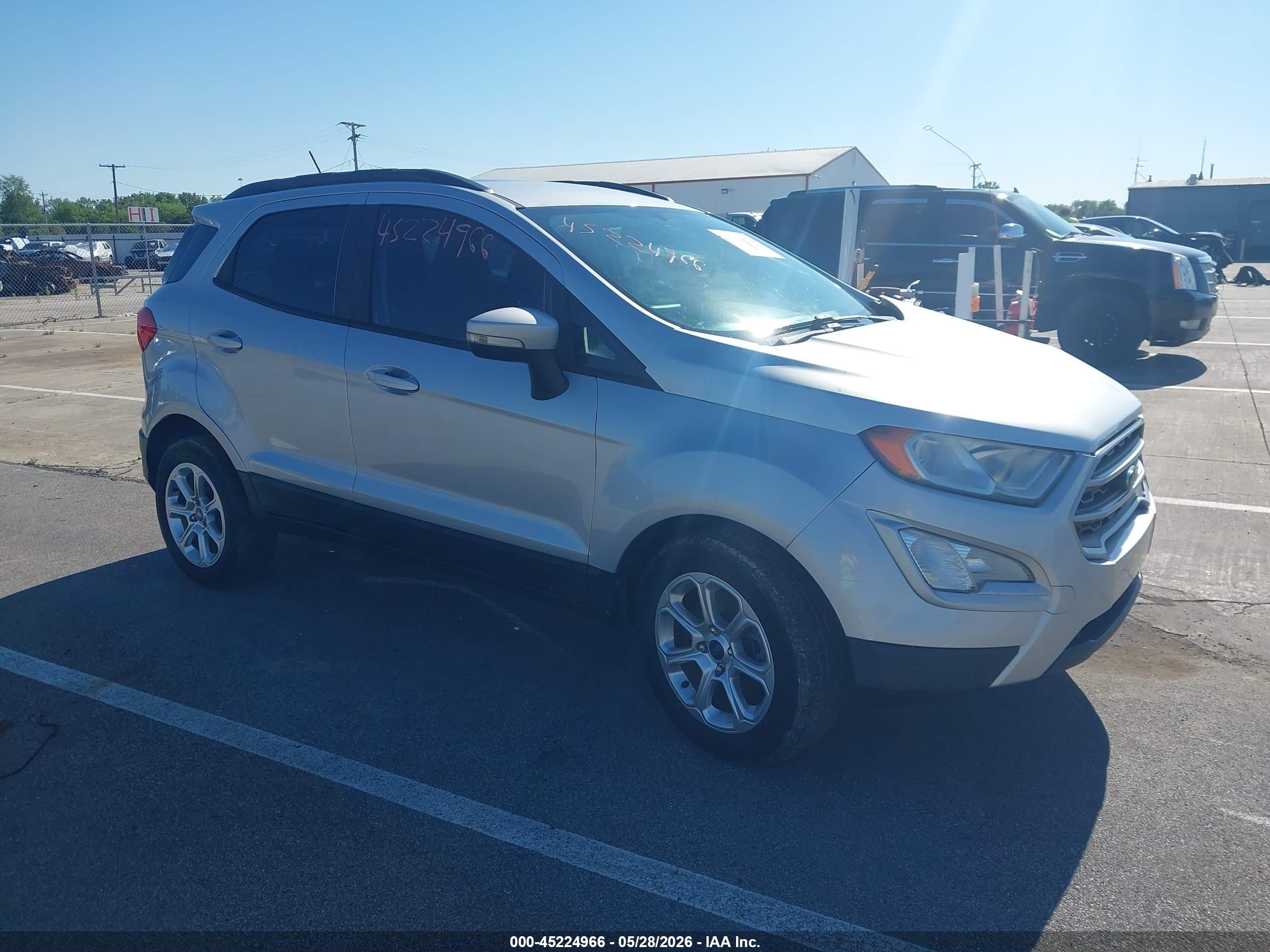 2020 Ford EcoSport SE, VIN MAJ3S2GE8LC342504 — Side