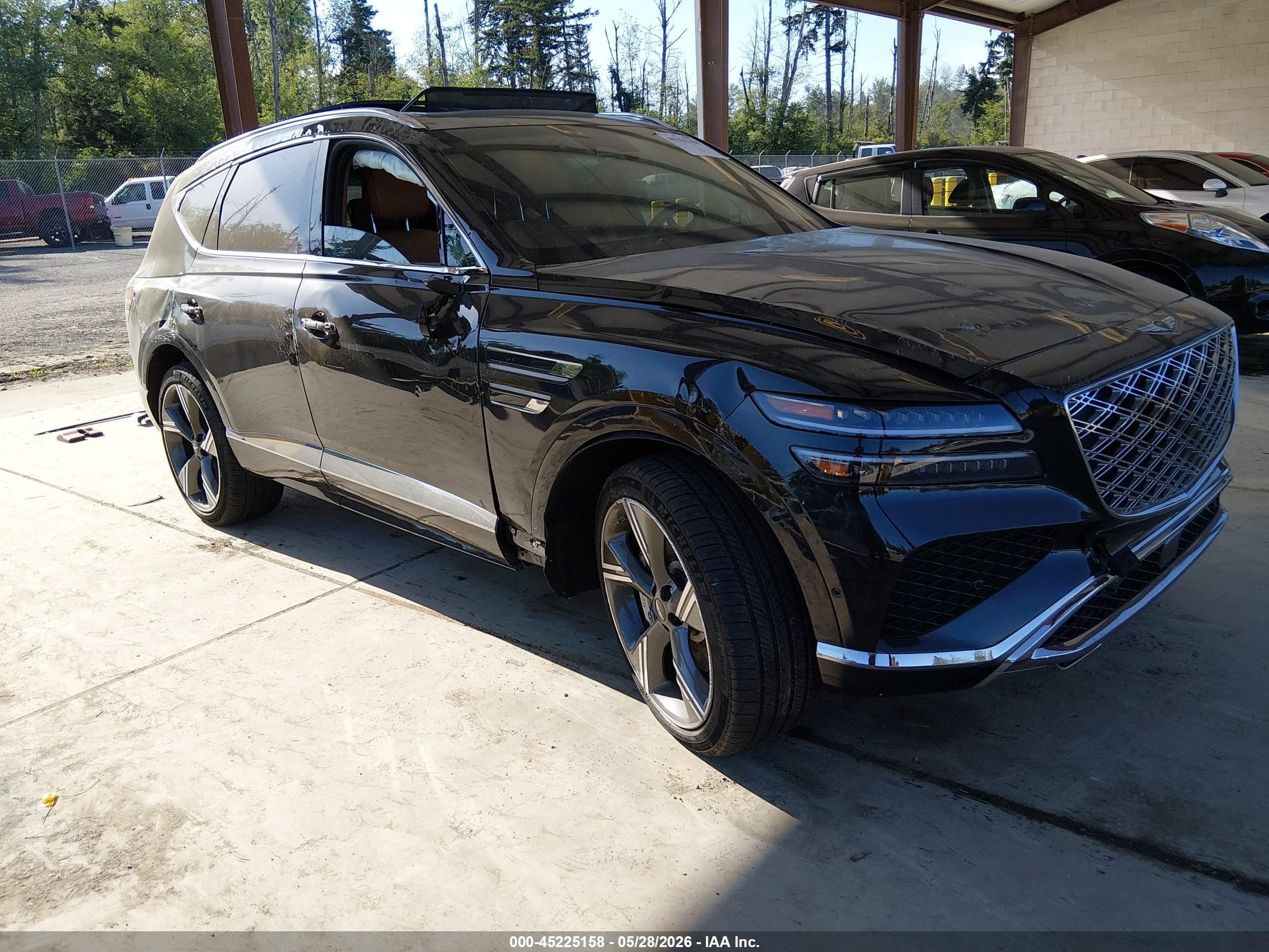 2025 Genesis GV80 Prestige, VIN KMUHEESC3SU239463 — Rollover
