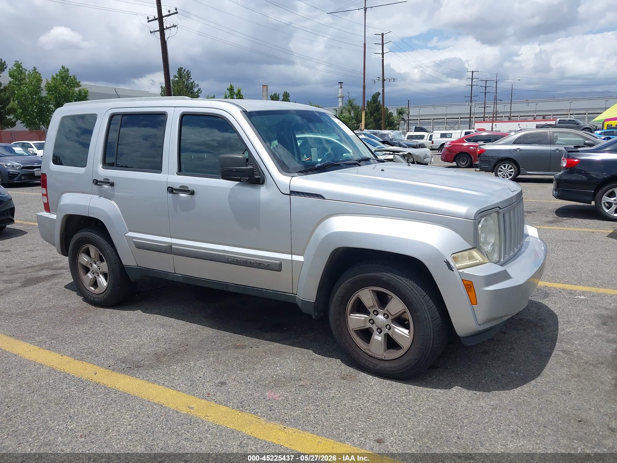 2012 Jeep Liberty Sport, VIN 1C4PJLAK2CW122471 — Обычный износ