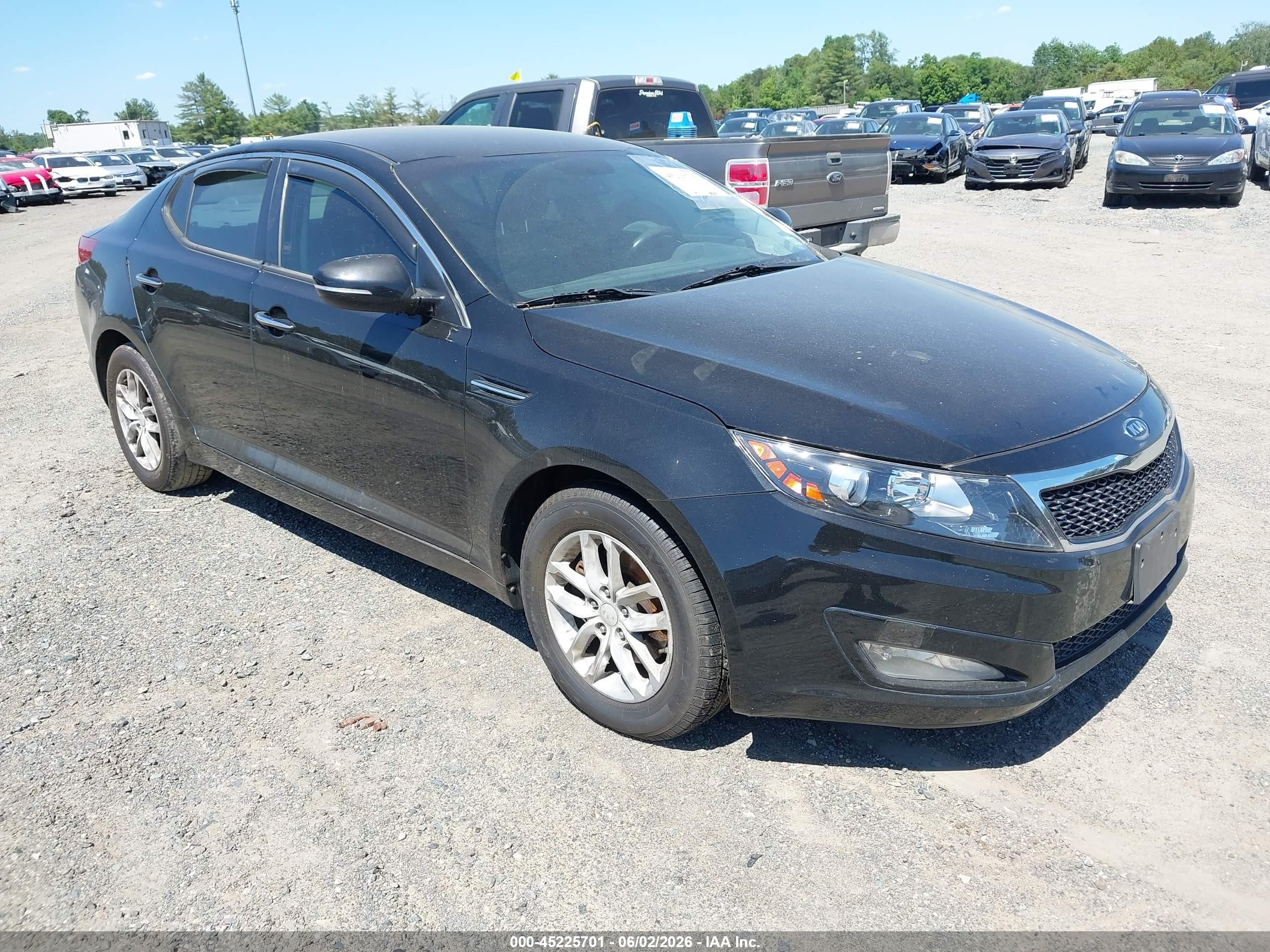 2012 Kia Optima LX, VIN KNAGM4A73C5289577 — Repossession