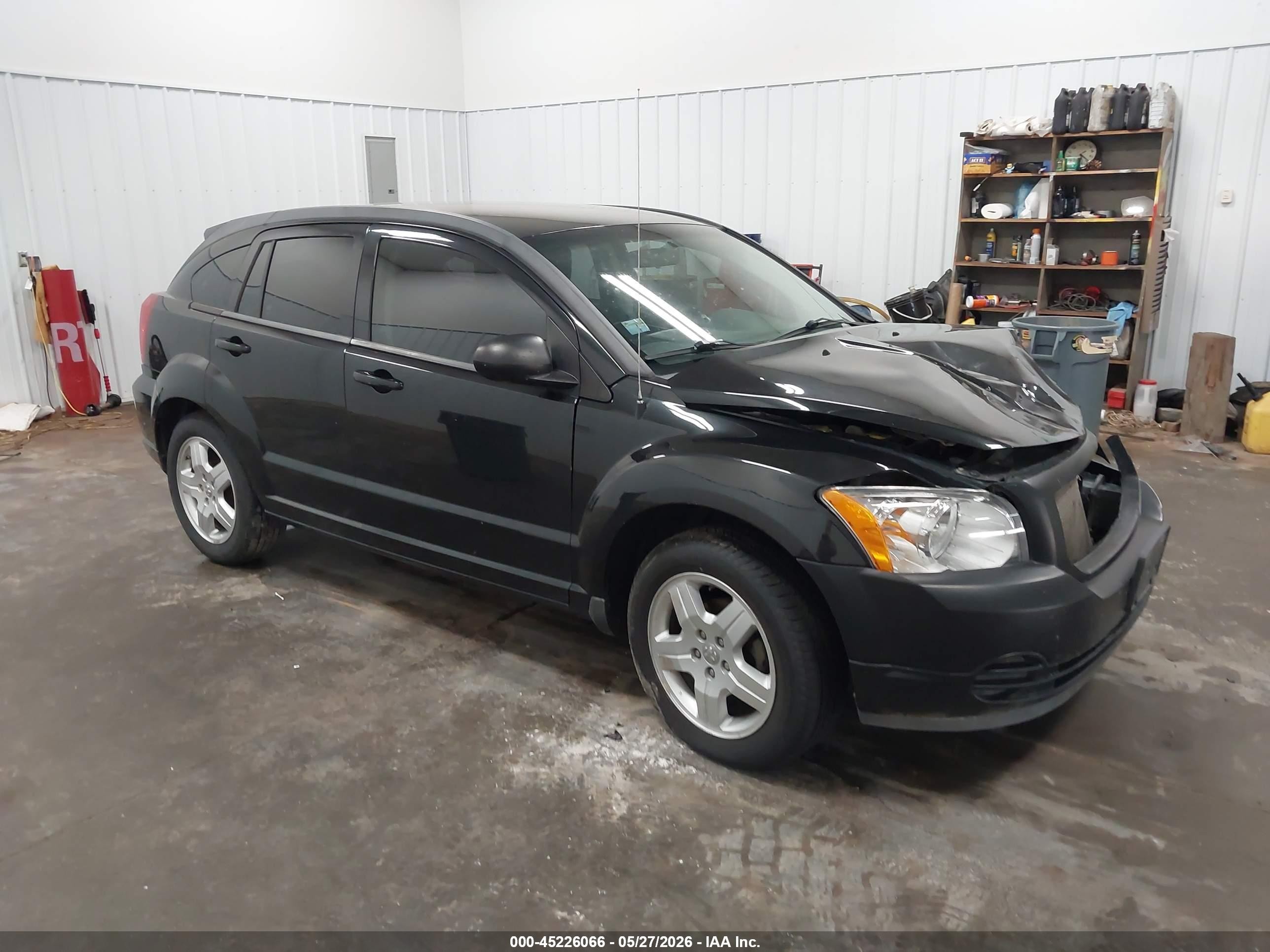 2009 Dodge Caliber SXT, VIN 1B3HB48A49D100420 — Перед