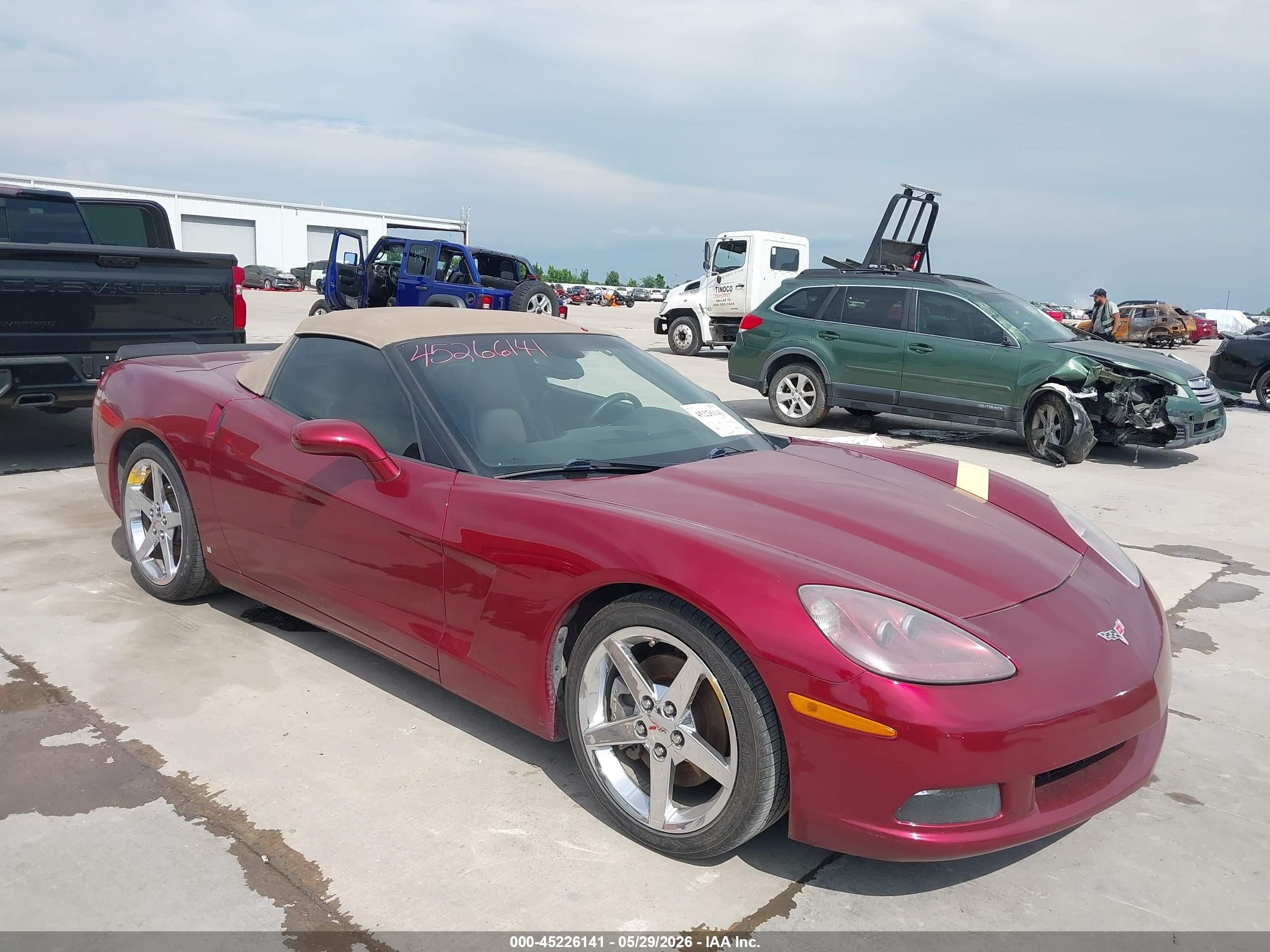 2007 Chevrolet Corvette, VIN 1G1YY36U875106709 — Undercarriage
