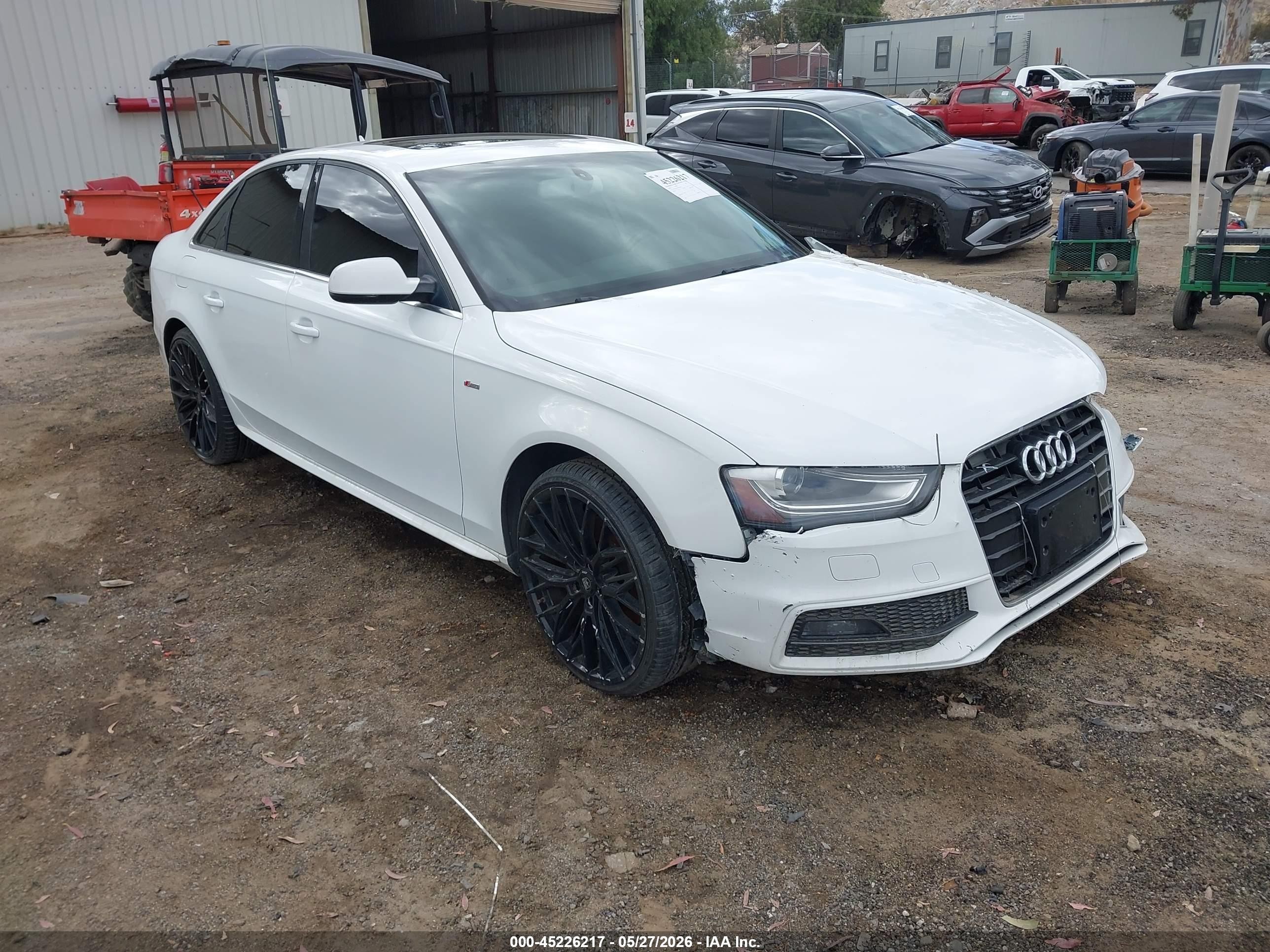 2016 Audi A4 Premium, VIN WAUAFAFLXGN004724 — Front end