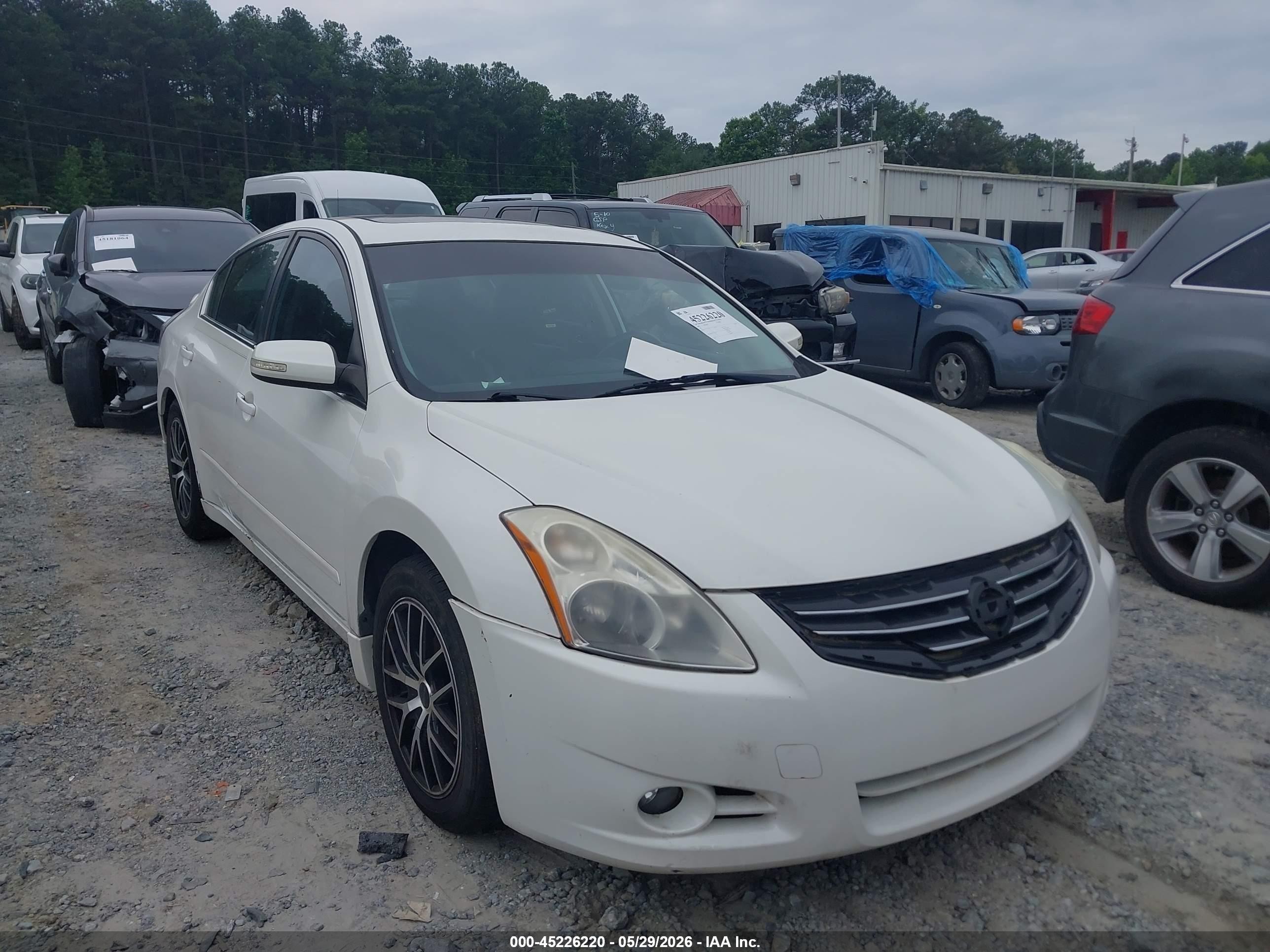 2012 Nissan Altima S, VIN 1N4AL2AP2CC216668 — Normal wear