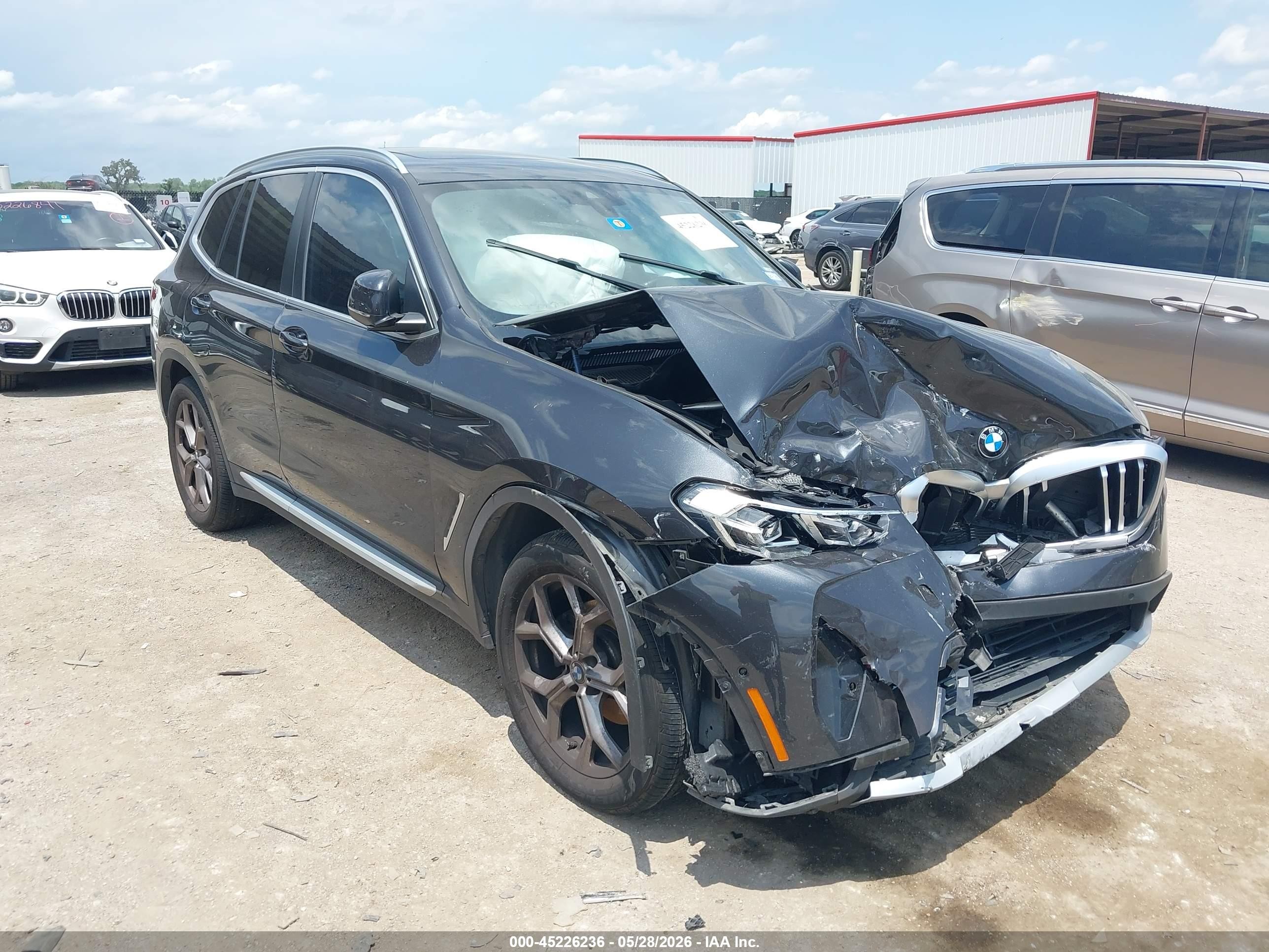 2023 BMW X3 sDrive30i, VIN 5UX43DP05P9P35910 — Перед