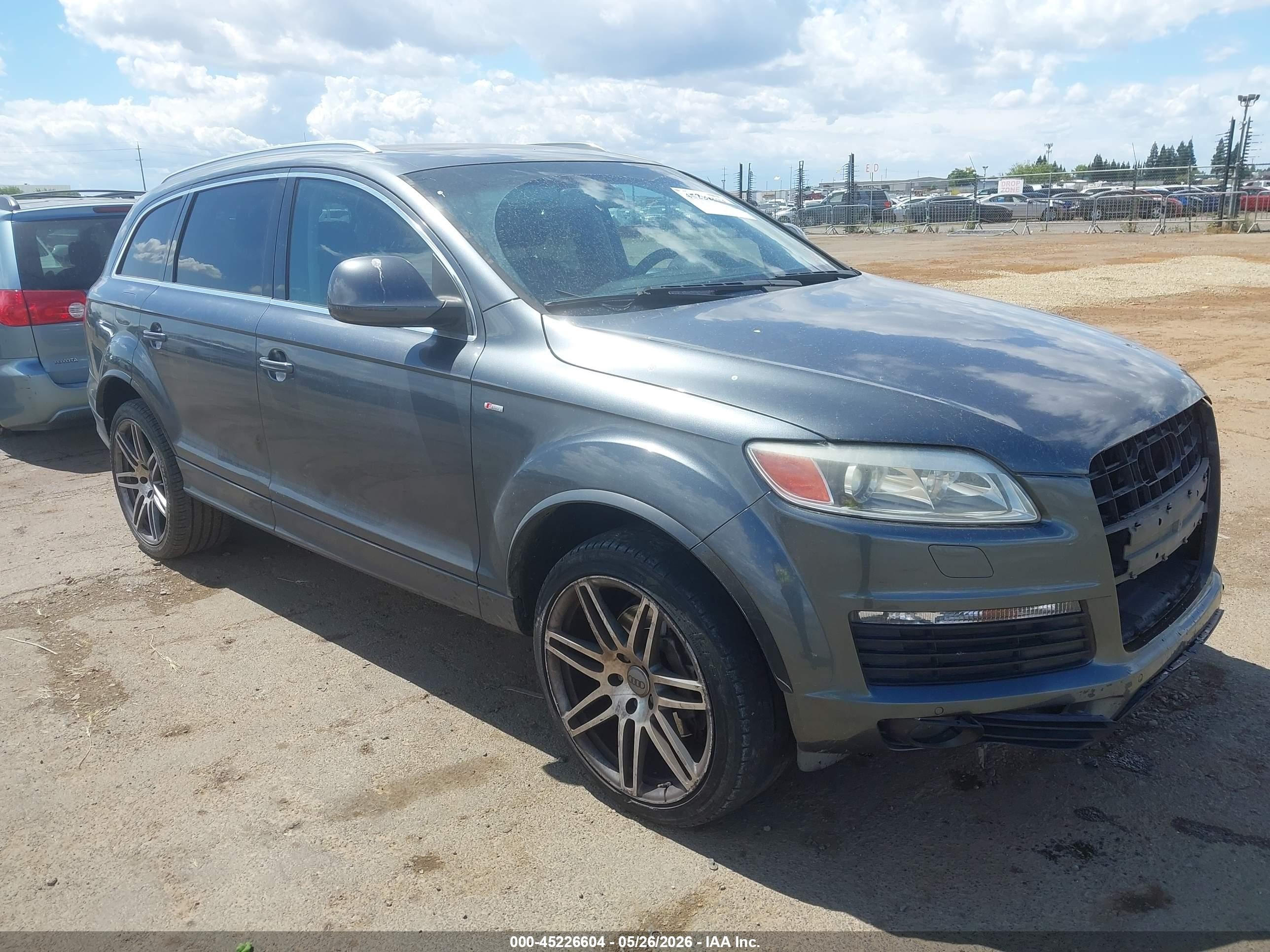 2008 Audi Q7 Premium, VIN WA1EY74L88D013671 — Обычный износ