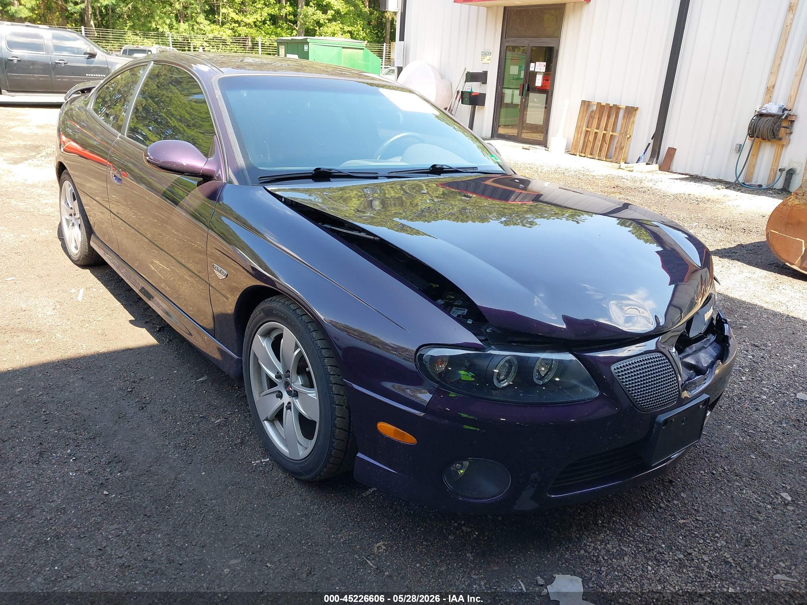 2004 Pontiac GTO, VIN 6G2VX12G24L274491 — Front end